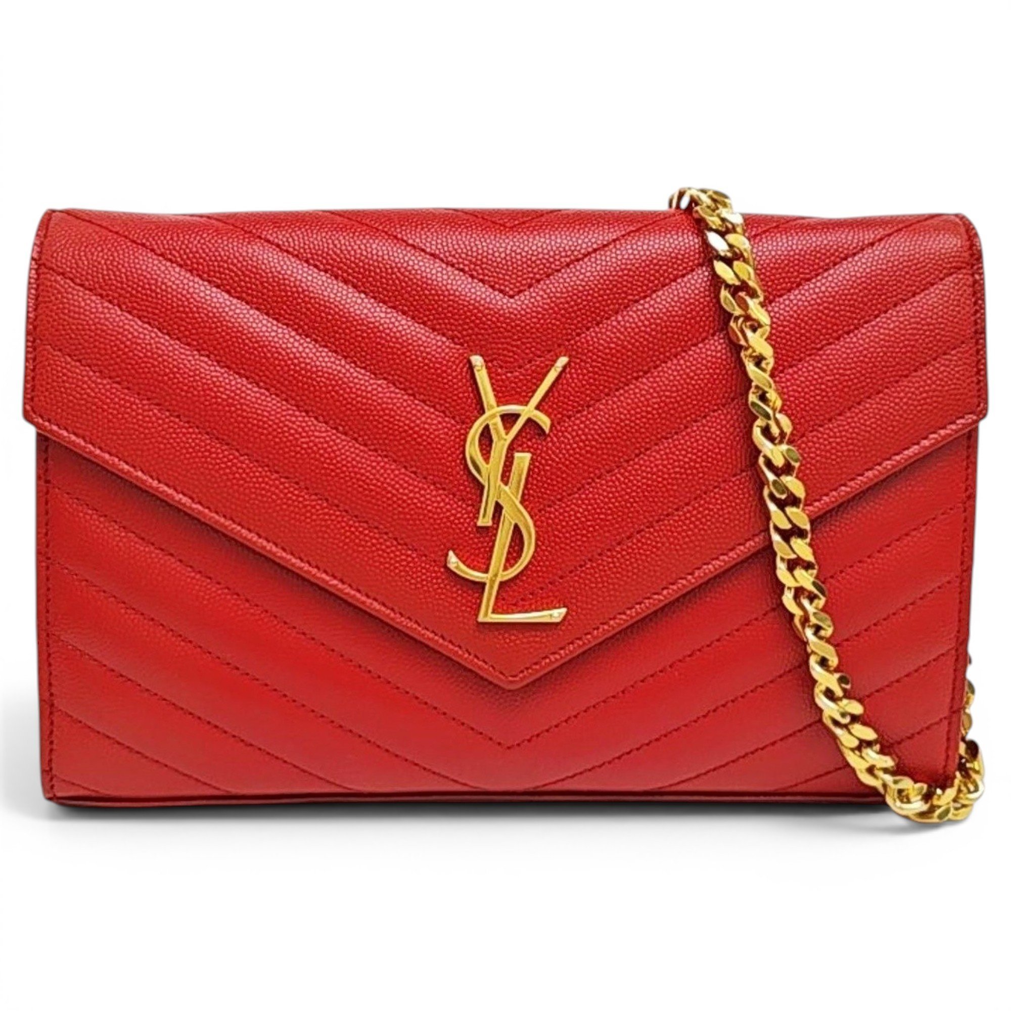 Baby monogramme leather handbag