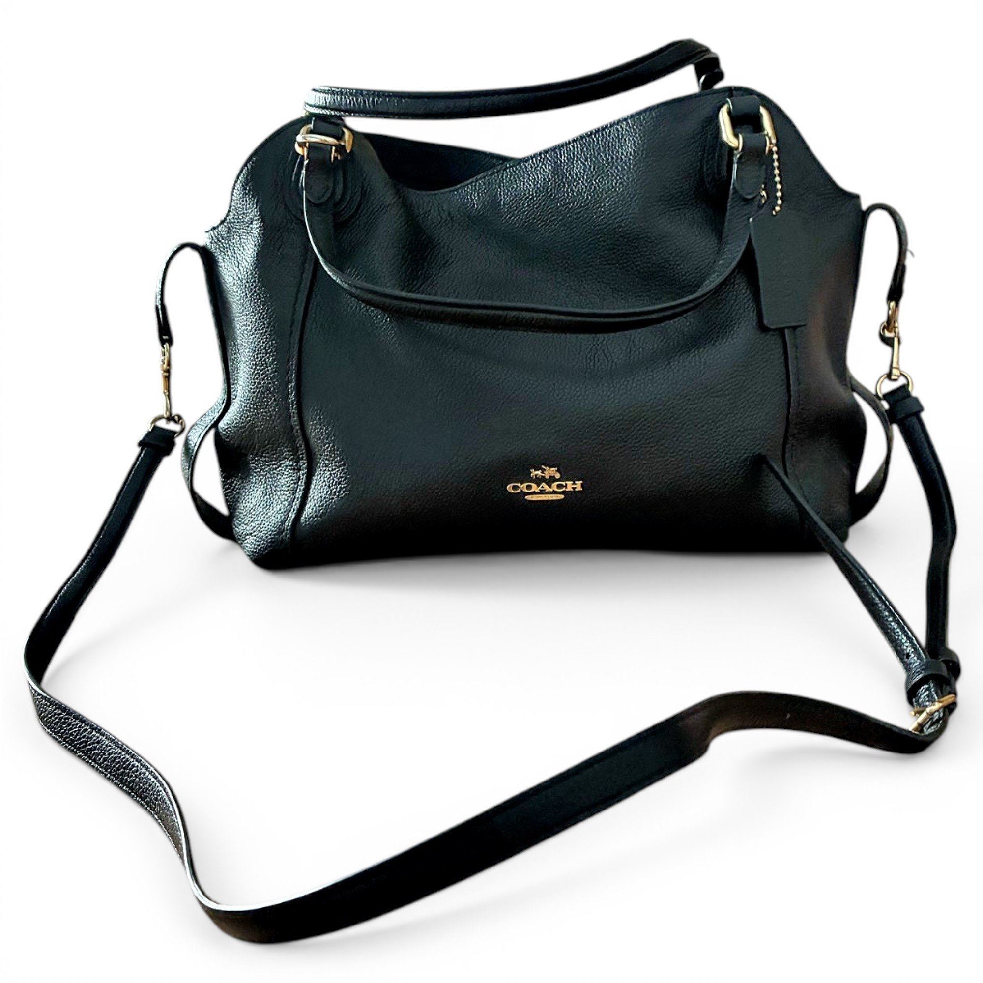 Leather satchel