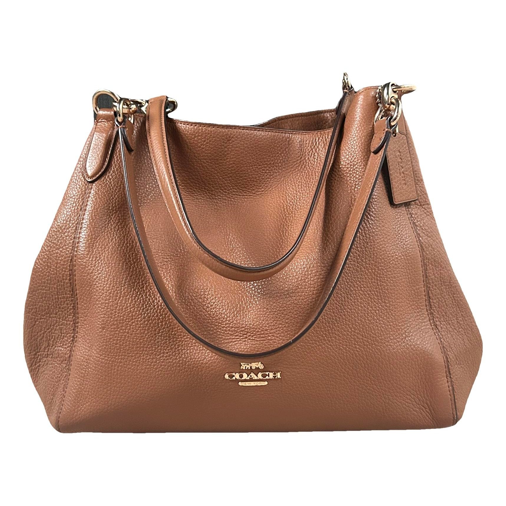 Edie leather handbag