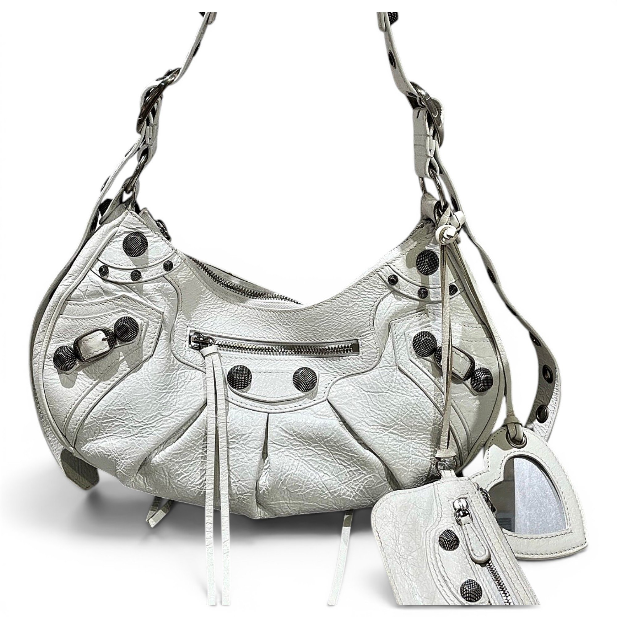Le Cagole leather handbag