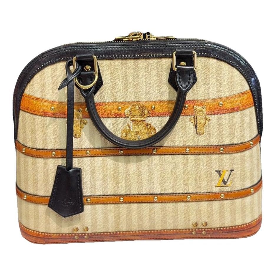 Alma leather handbag