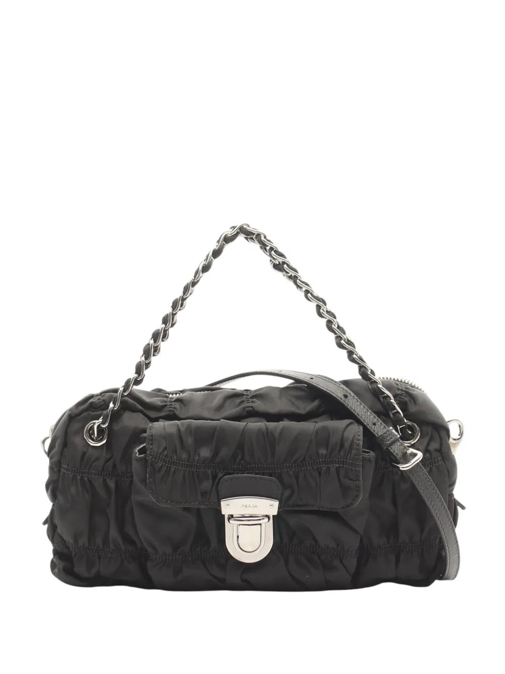 2000-2013 Tessuto Gaufre Chain satchel