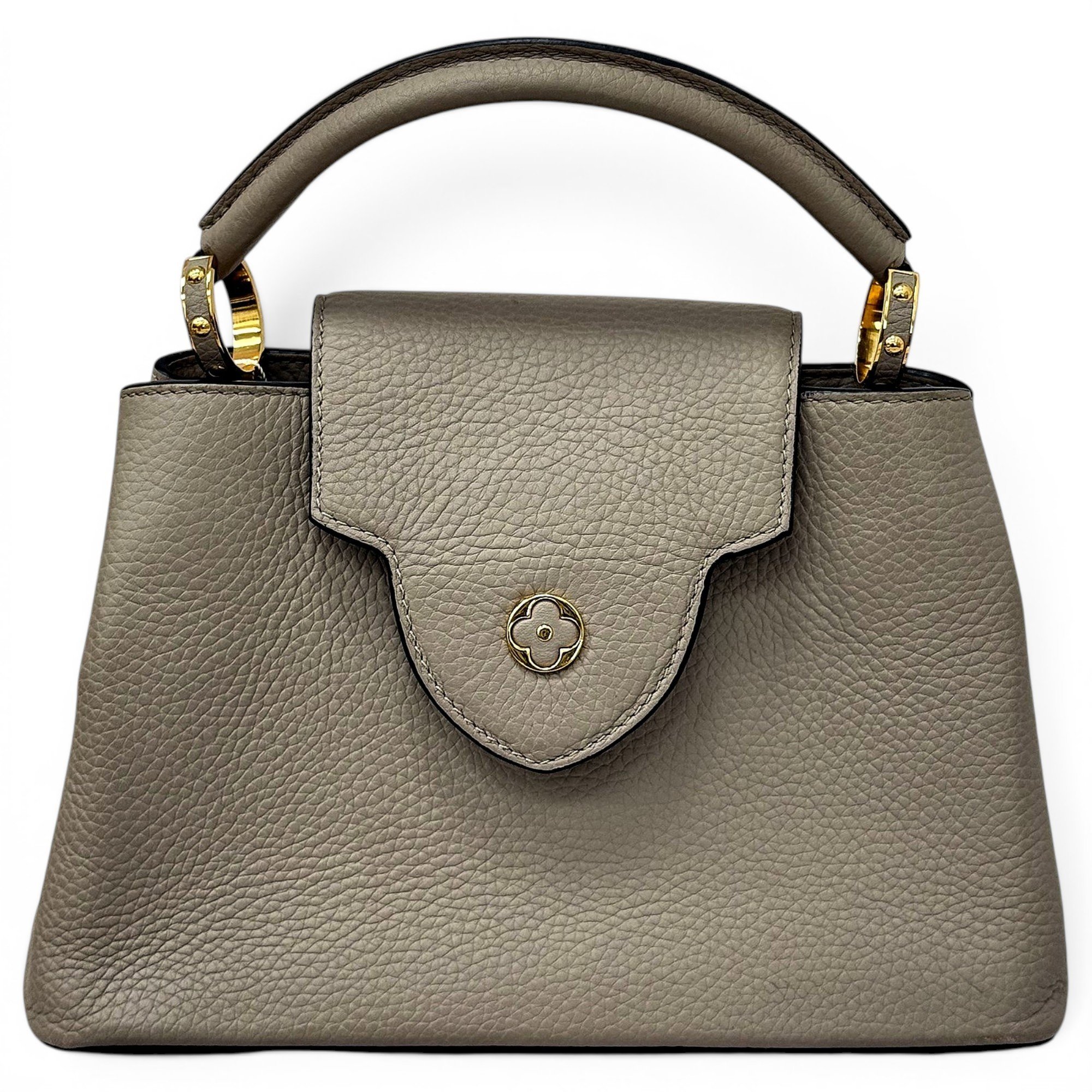 Capucines leather handbag
