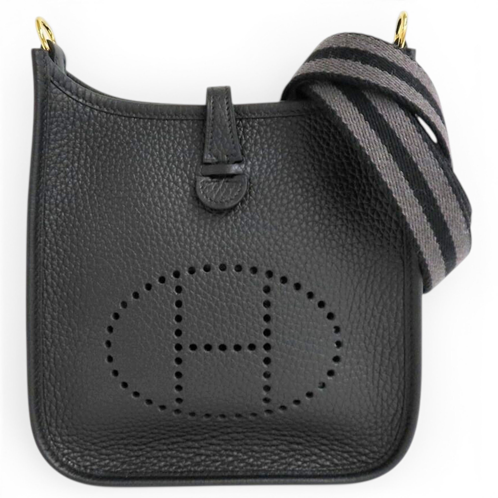 Evelyne leather handbag