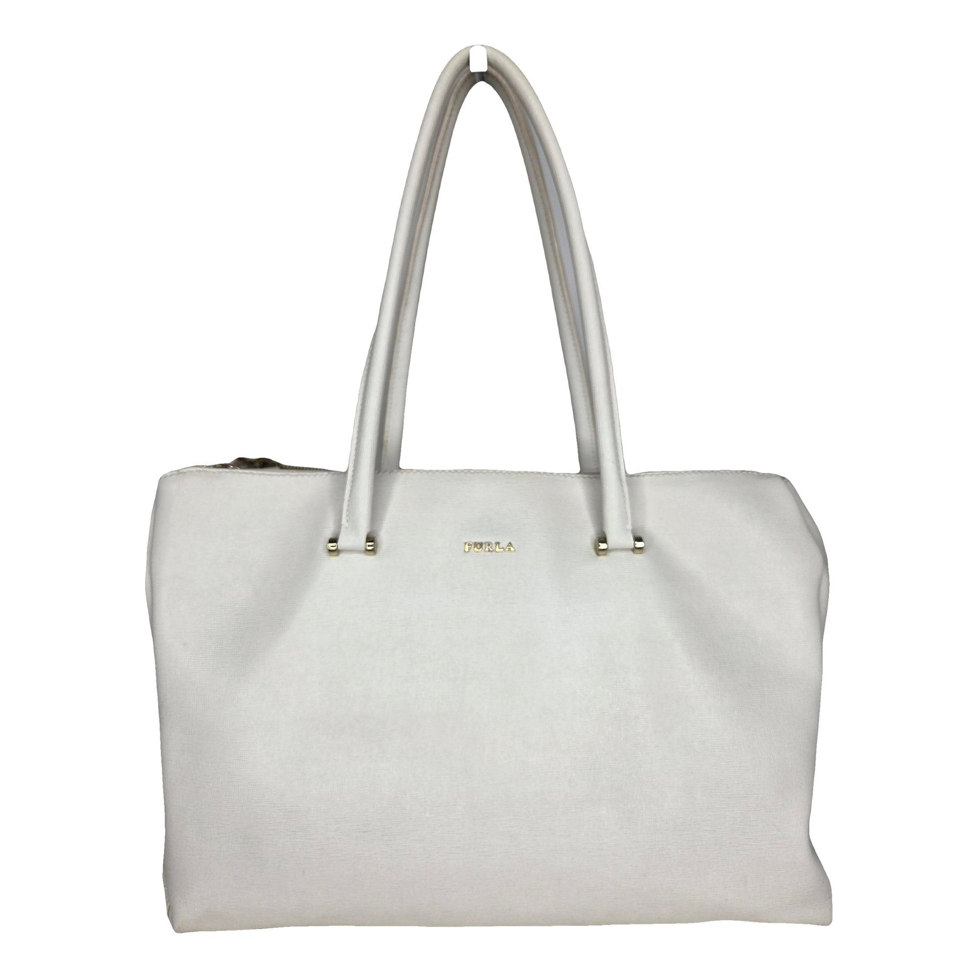 Leather tote