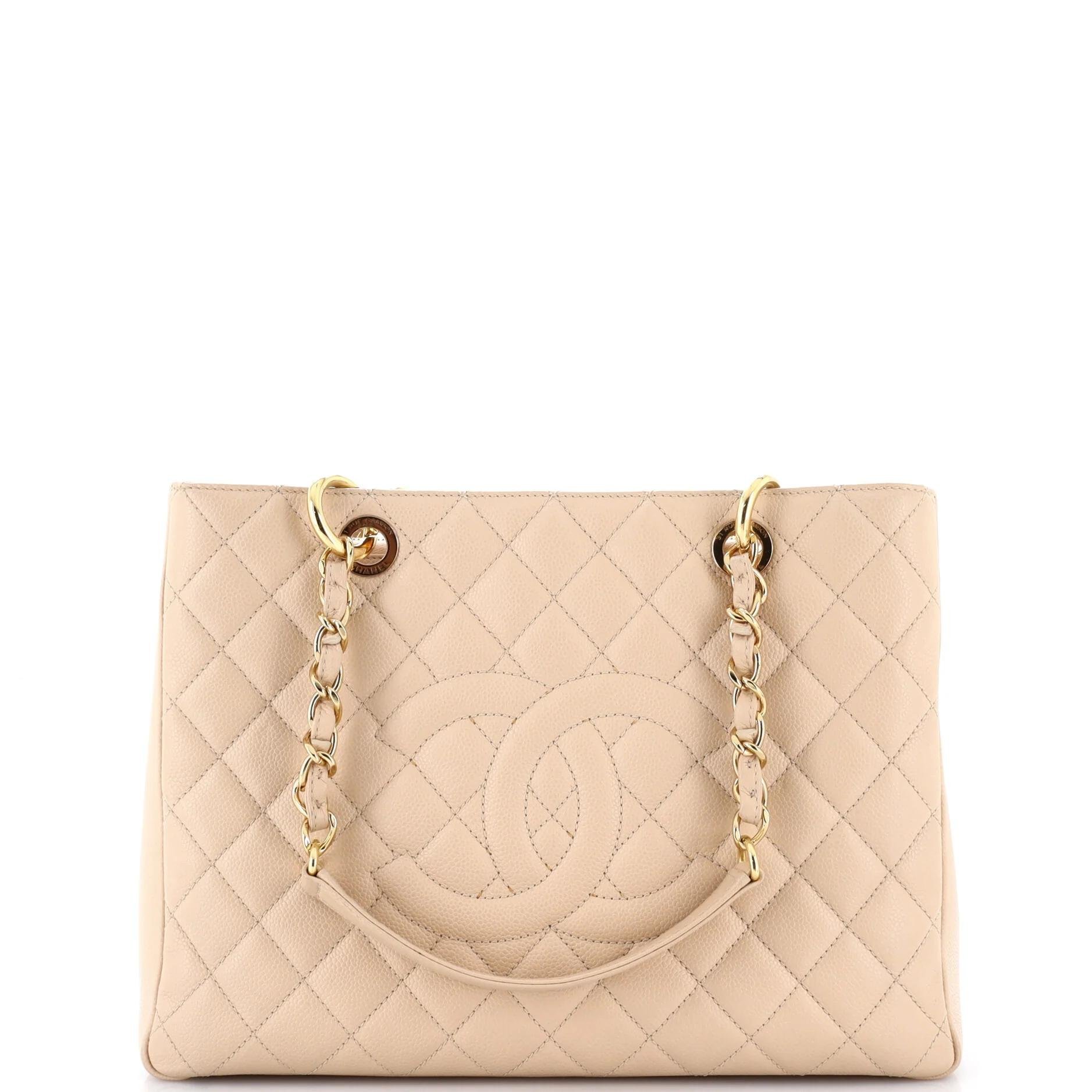 Classic CC Shopping leather tote