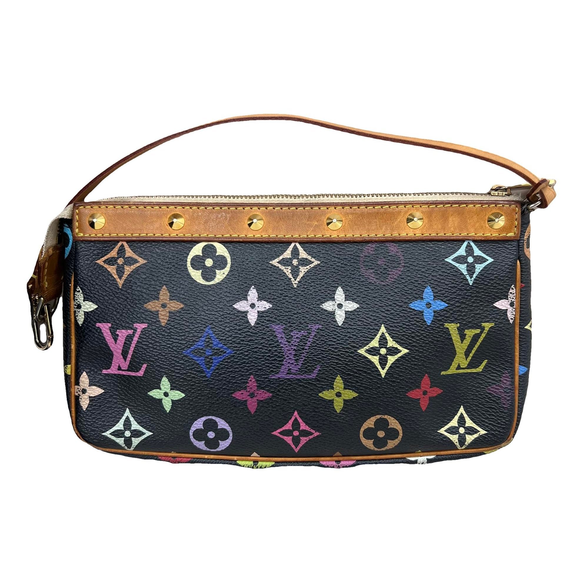 Pochette Accessoire leather handbag