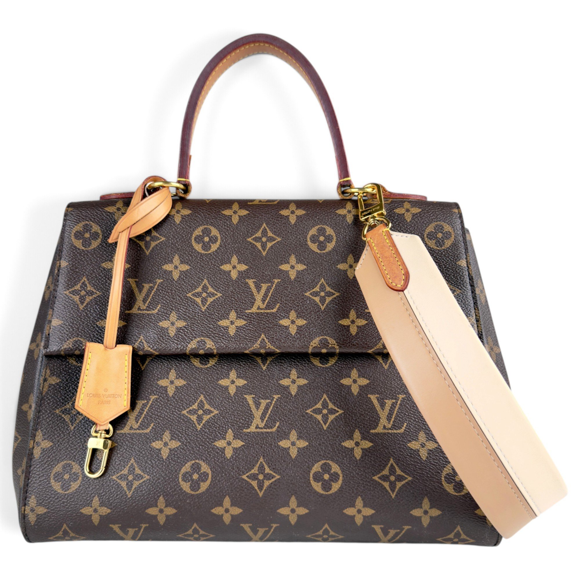 Cluny leather handbag