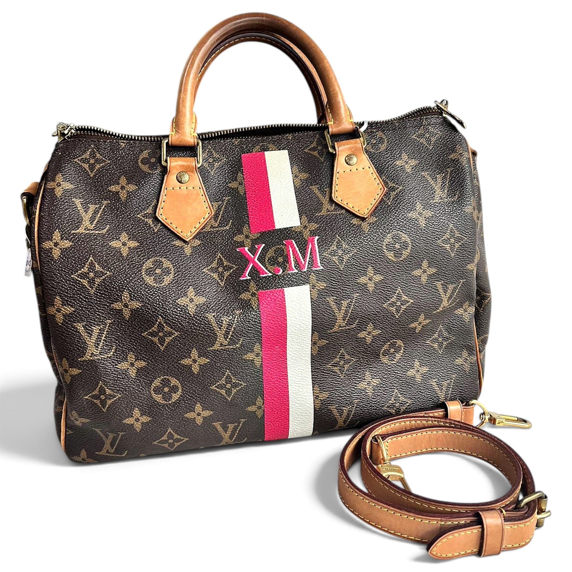 Speedy Bandoulière leather handbag