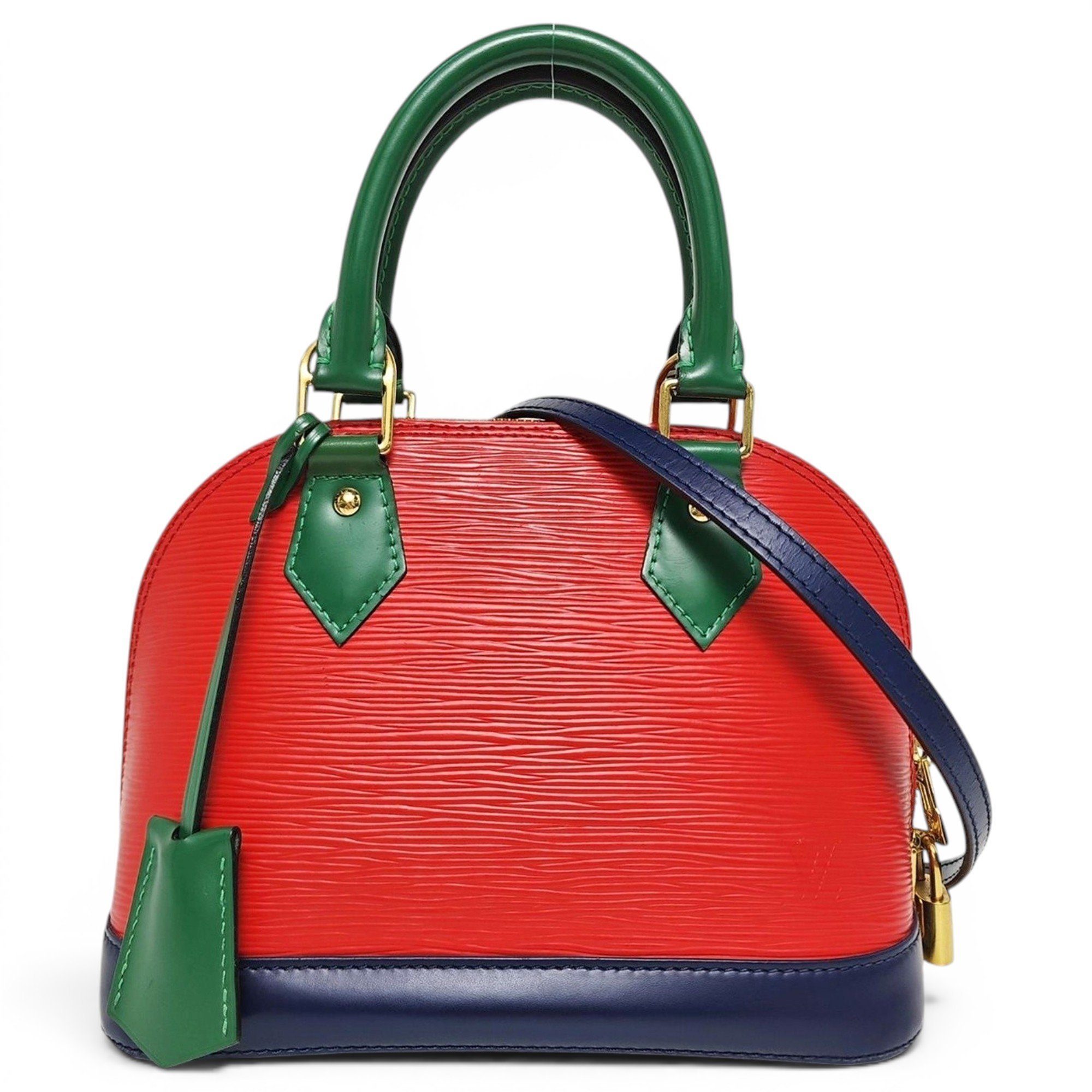 Alma leather handbag