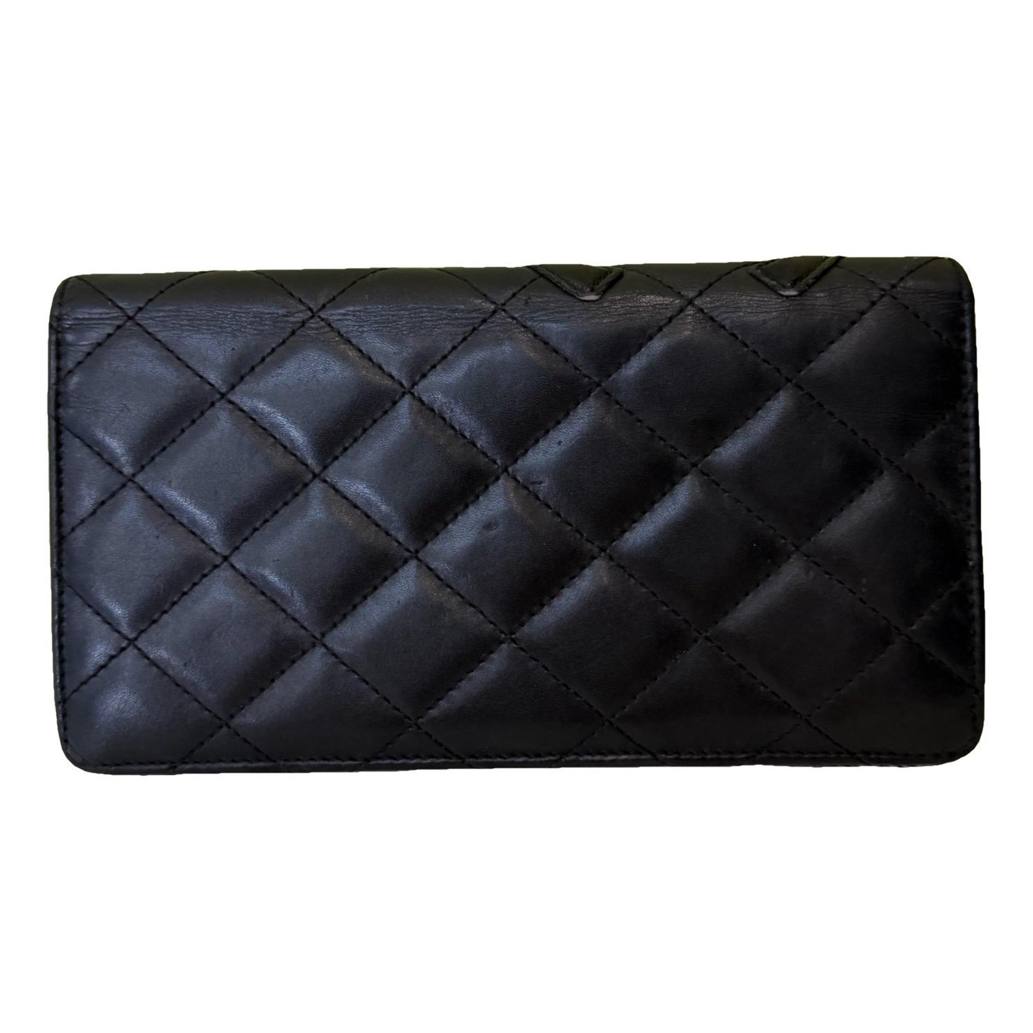 Cambon leather clutch bag