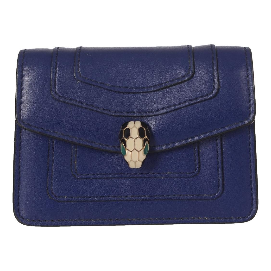 Serpenti leather handbag