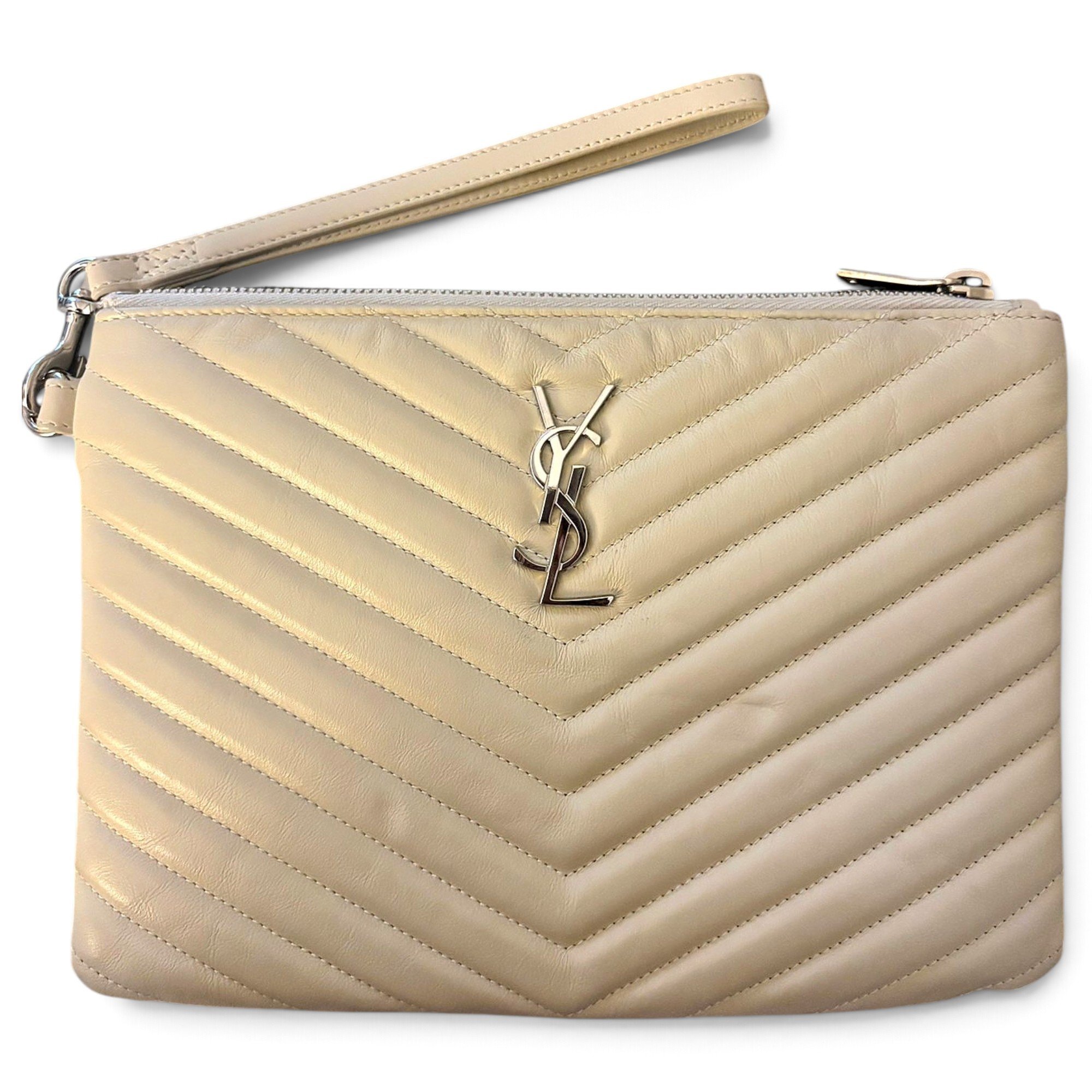 New Jolie leather clutch bag