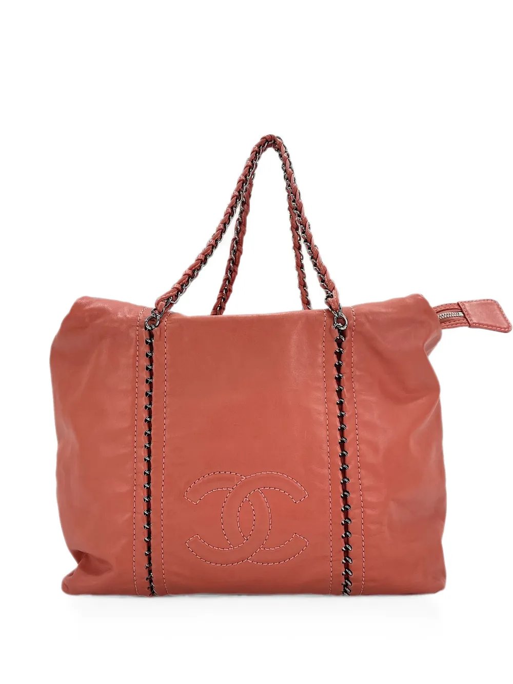 2006-2009 interlocking CC tote bag