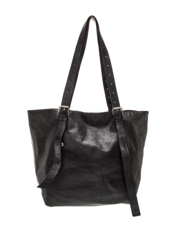 Leather Top Handle Bag