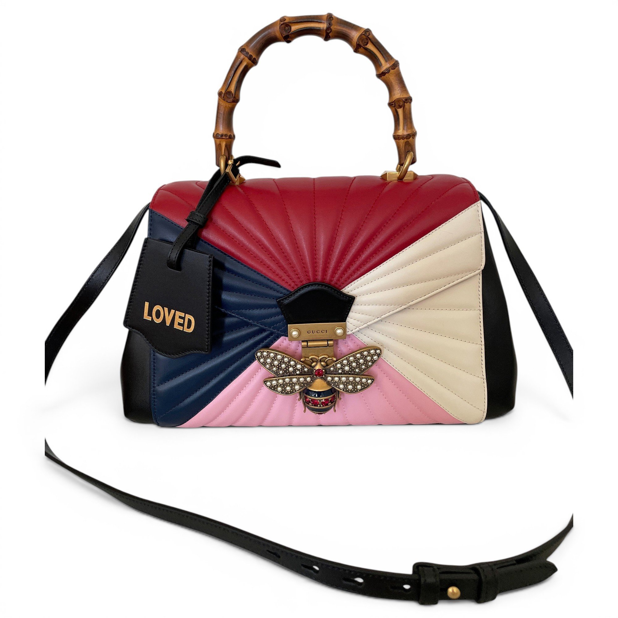 Queen Margaret leather handbag
