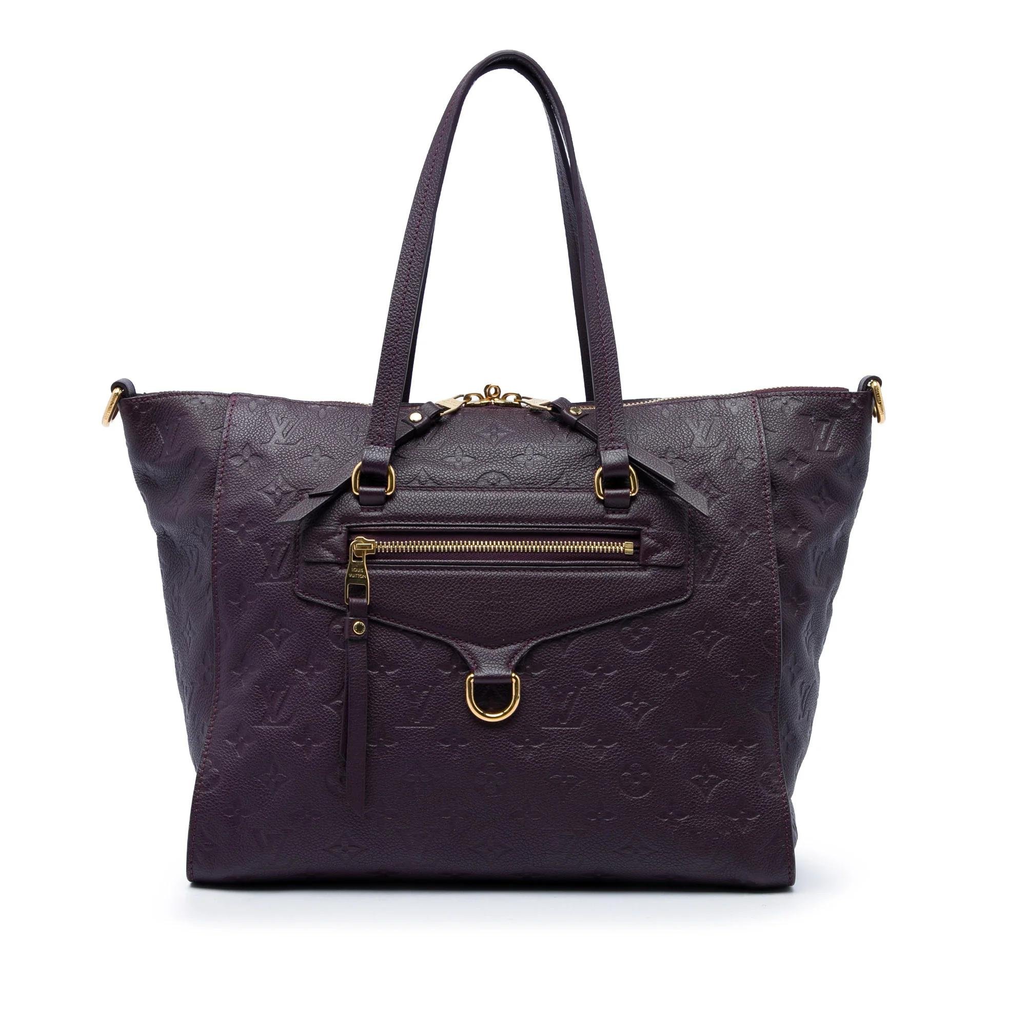 Lumineuse leather handbag