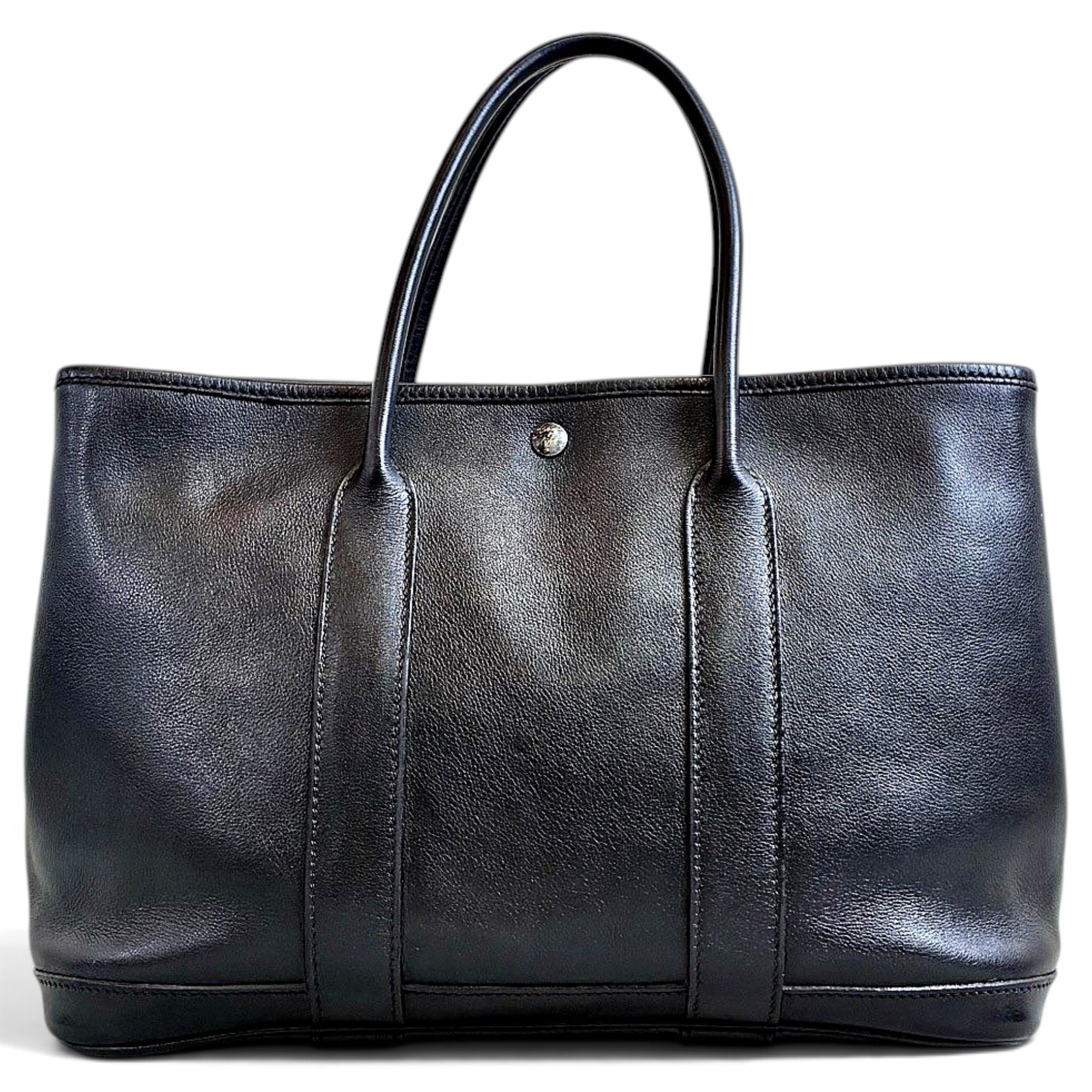 Garden Party leather handbag