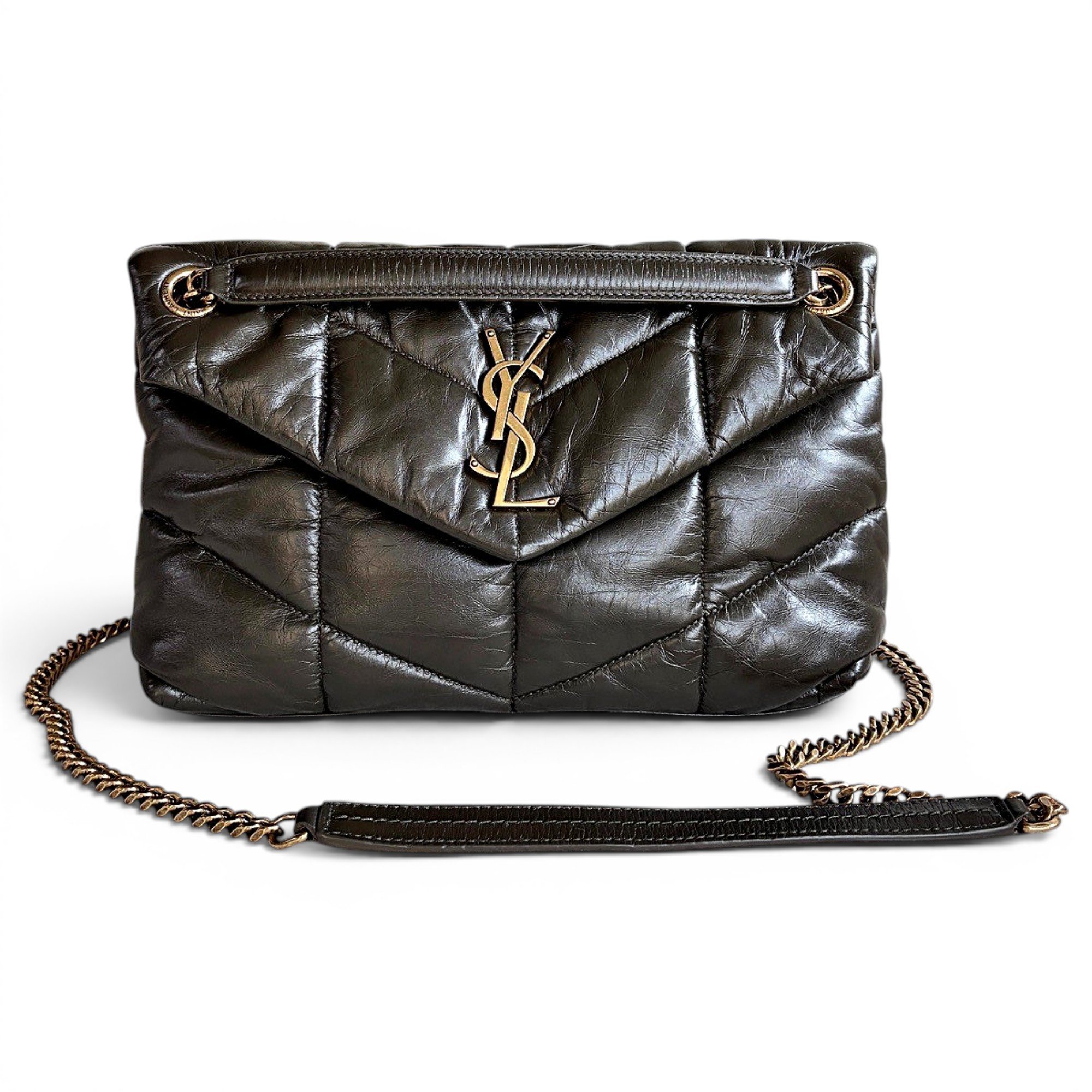 Loulou Puffer leather handbag