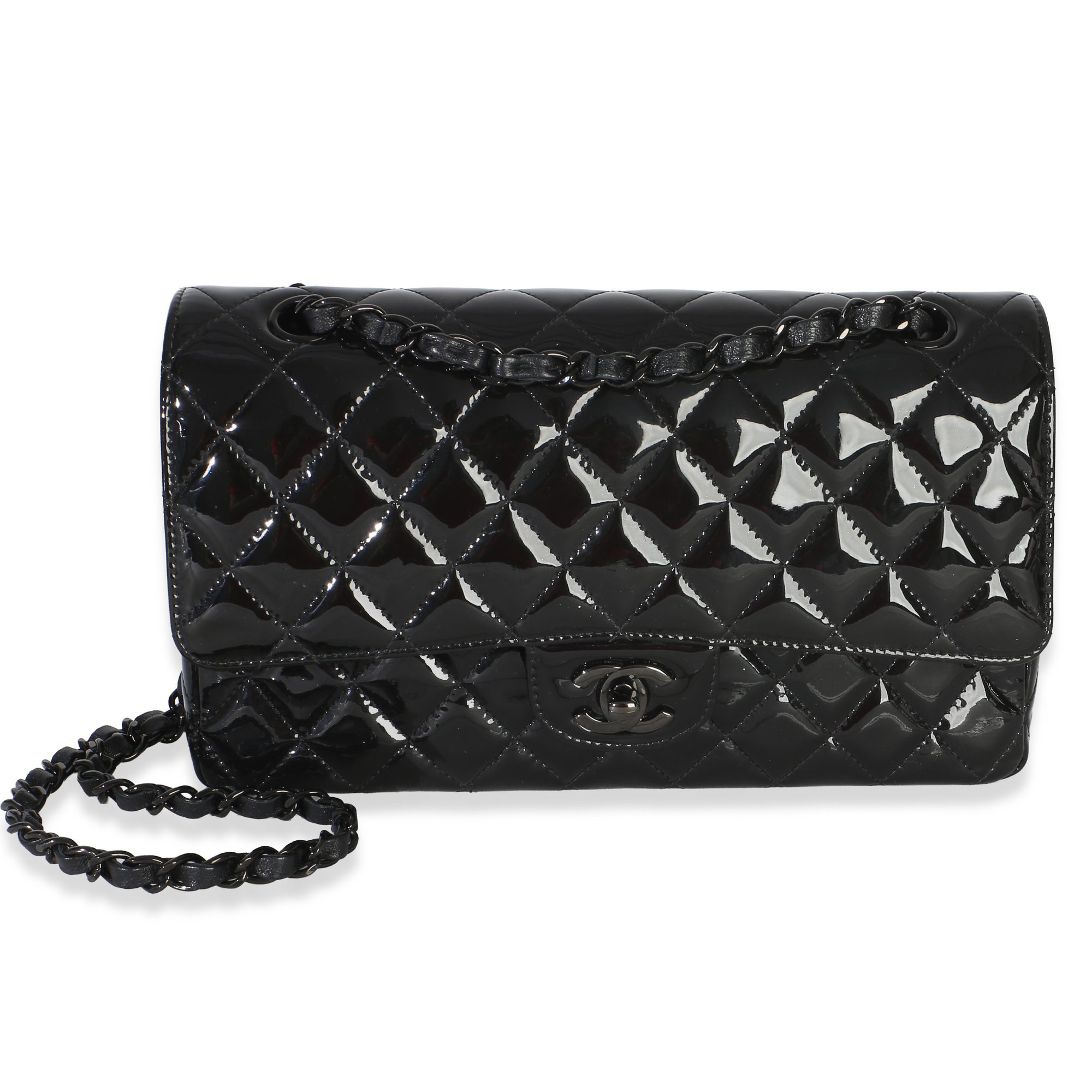 Timeless/Classique patent leather handbag