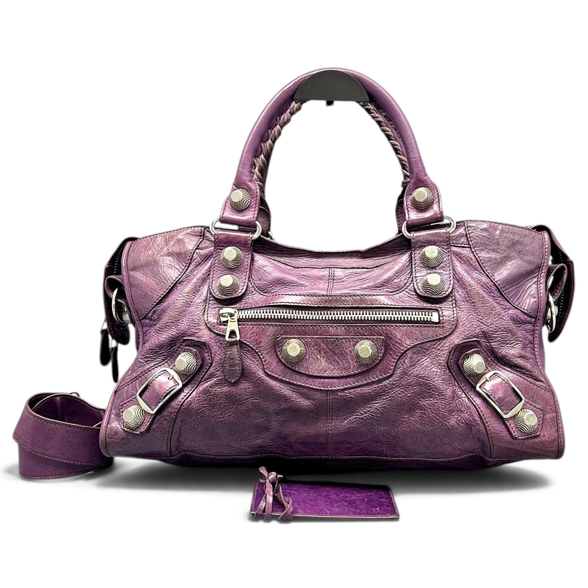 Balenciaga City leather handbag