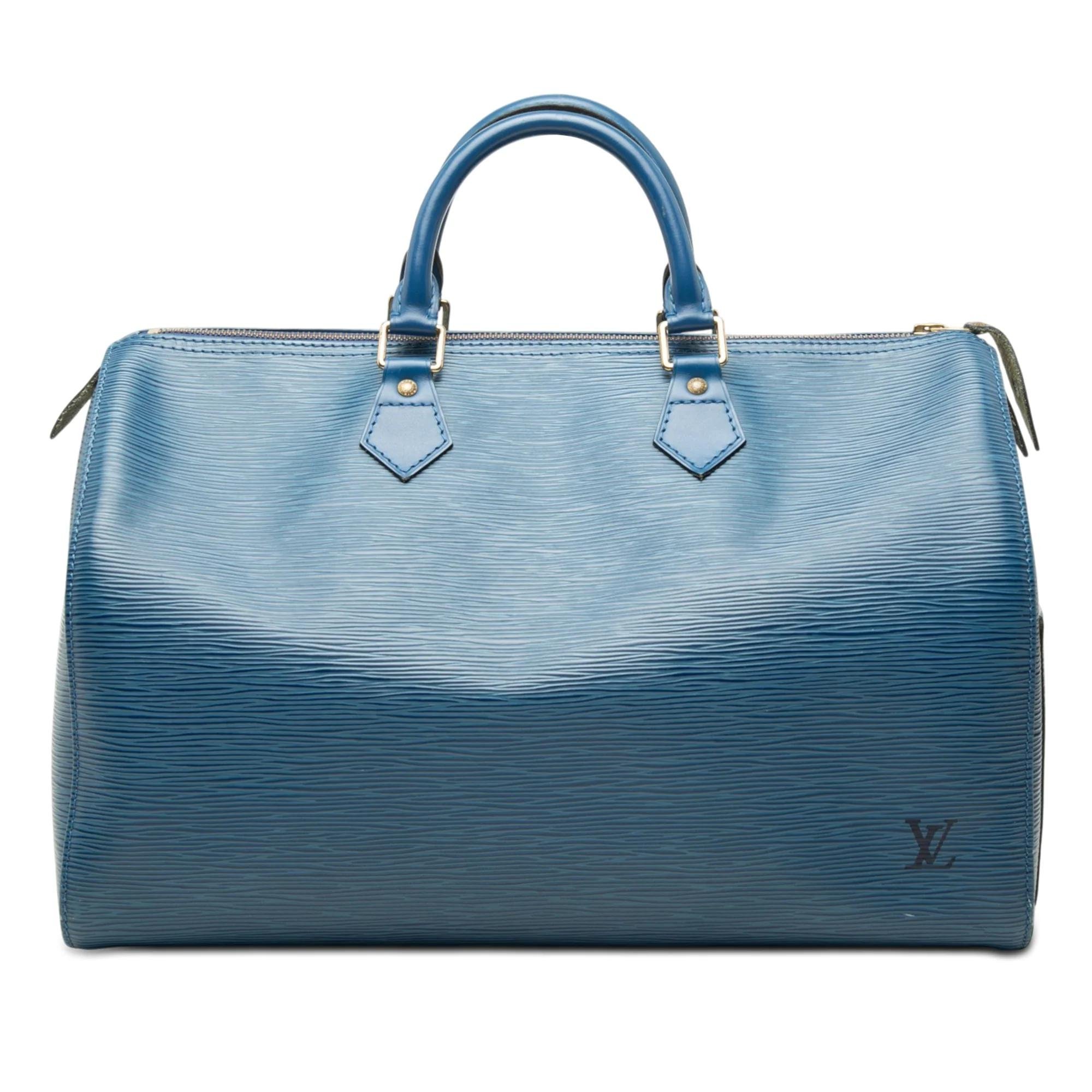 Speedy leather handbag