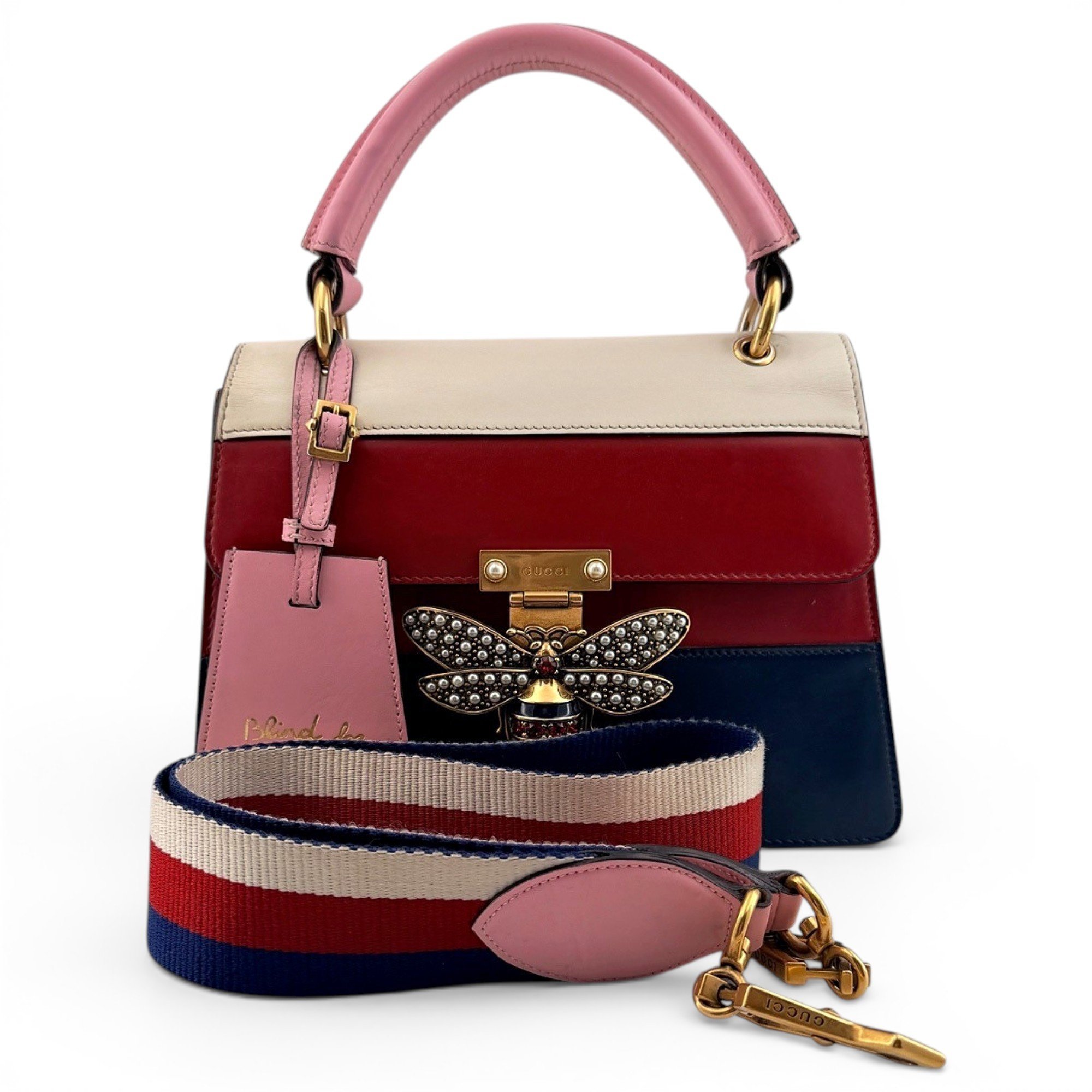 Queen Margaret leather handbag