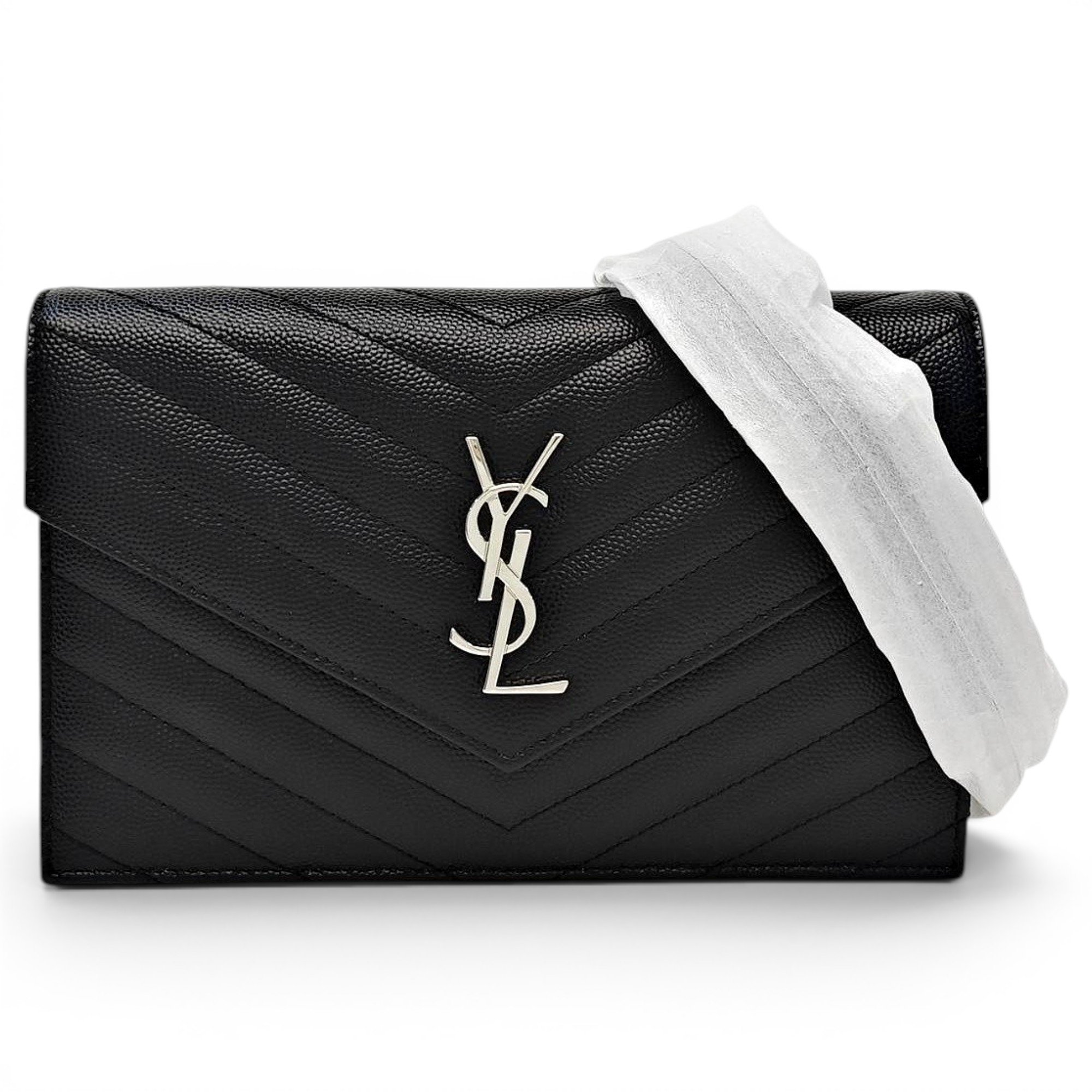 Baby monogramme leather handbag