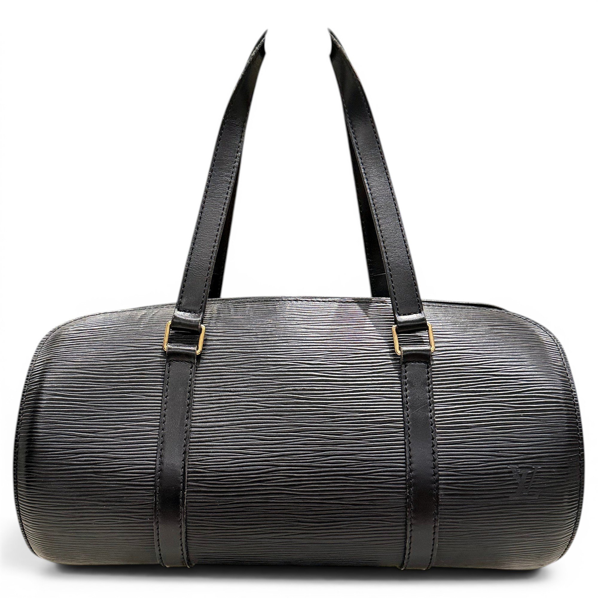 Papillon leather handbag