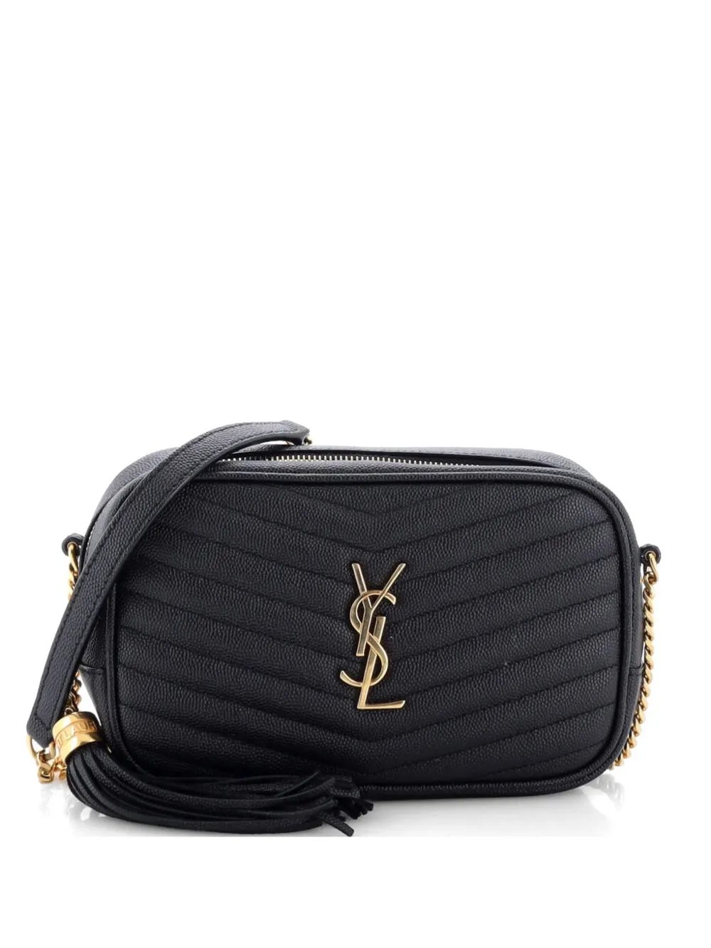 LouLou Matelasse Chevron Leather Mini crossbody bag