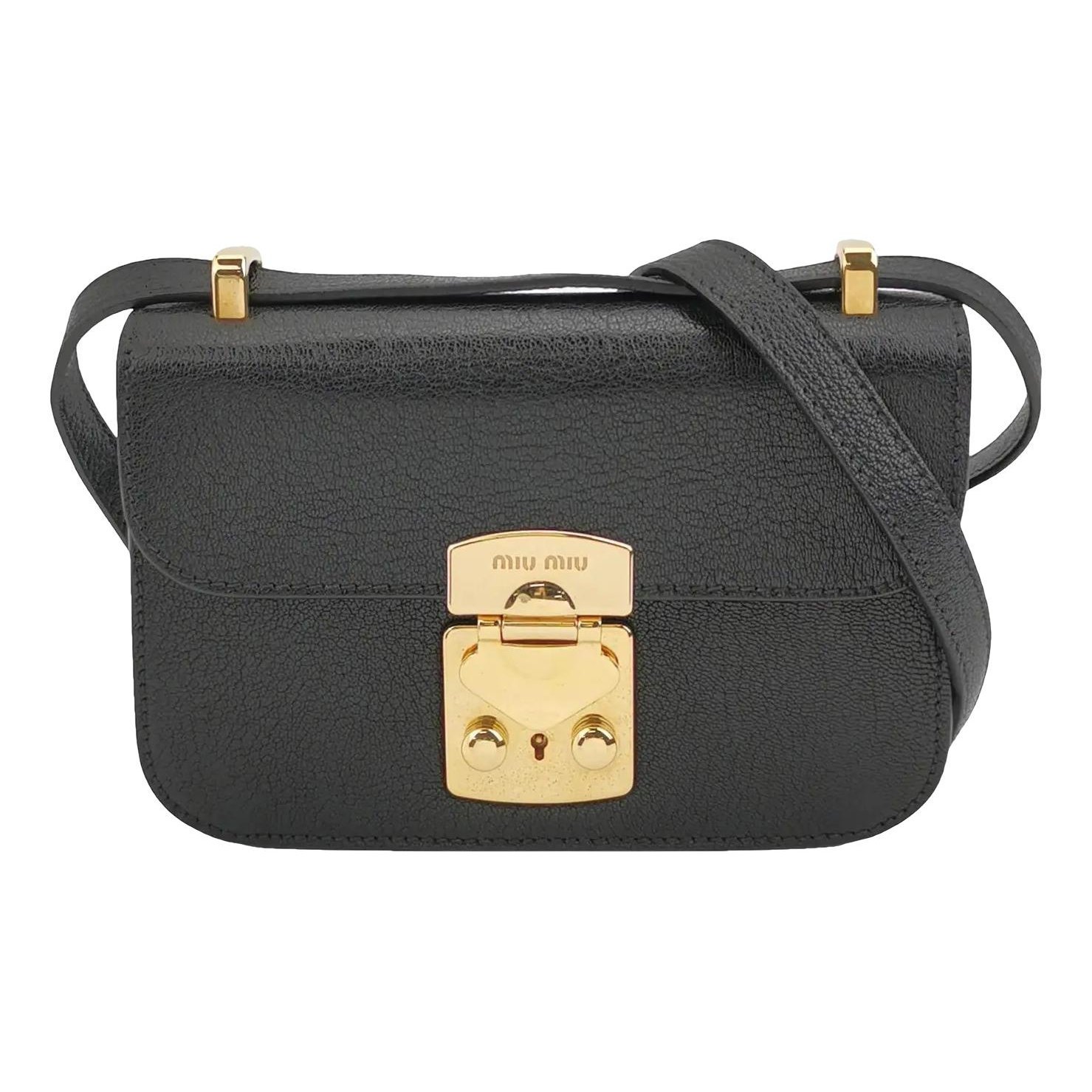 Leather crossbody bag