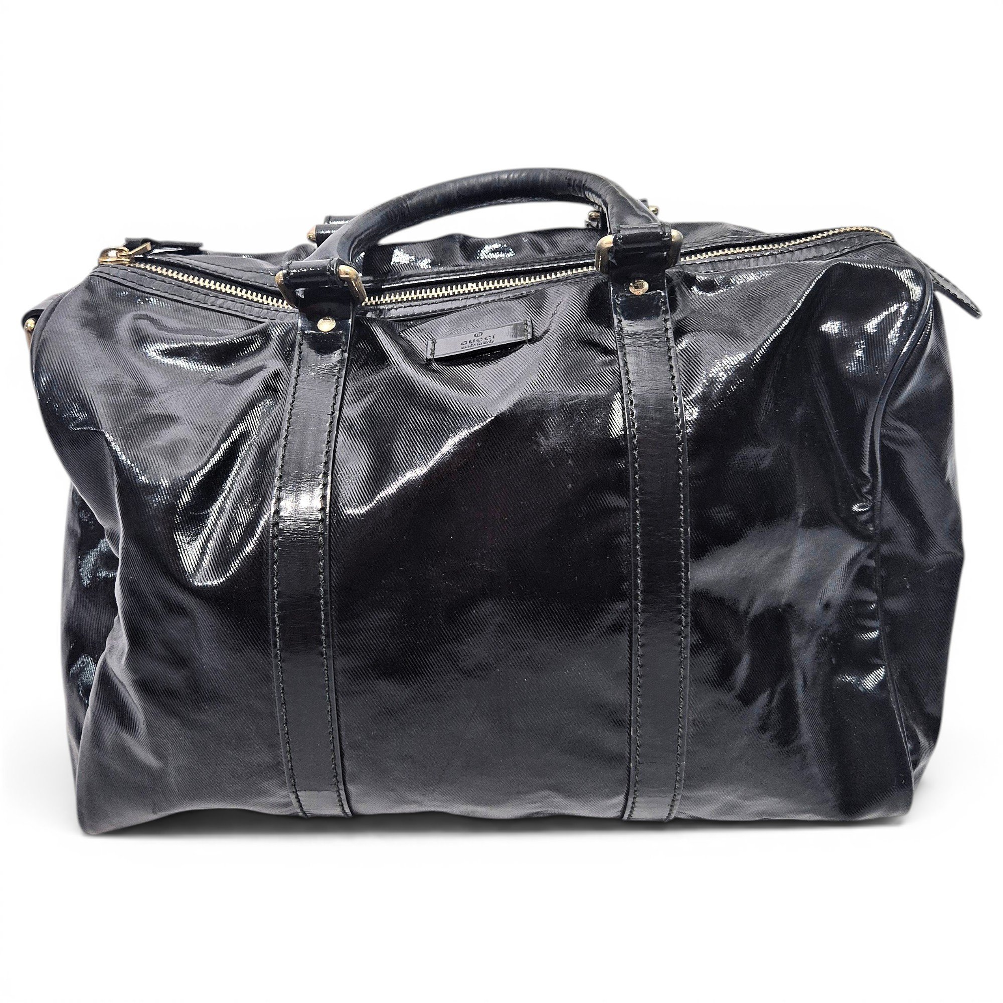 Joy patent leather handbag