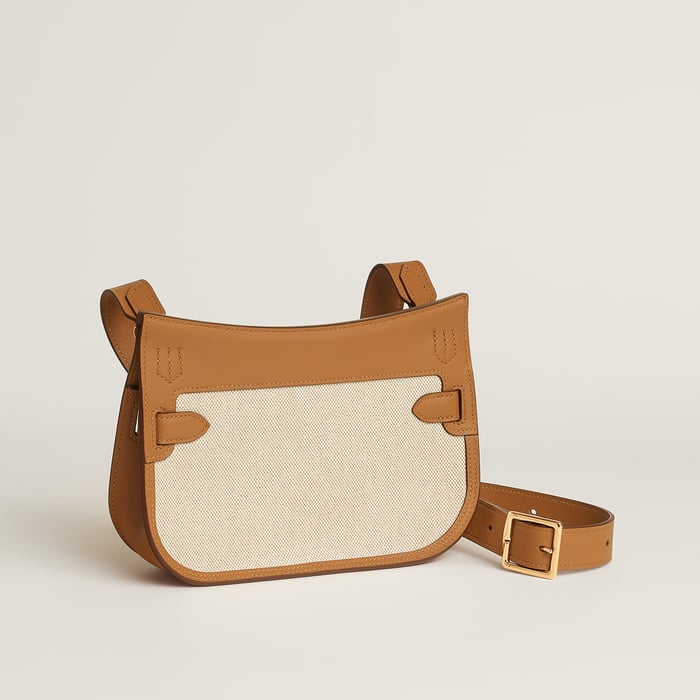 Jypsiere Mini Toile & Cuir Bag