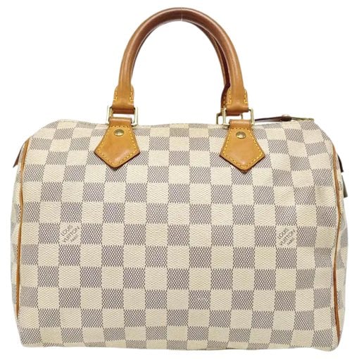 Nano Speedy / Mini HL leather handbag