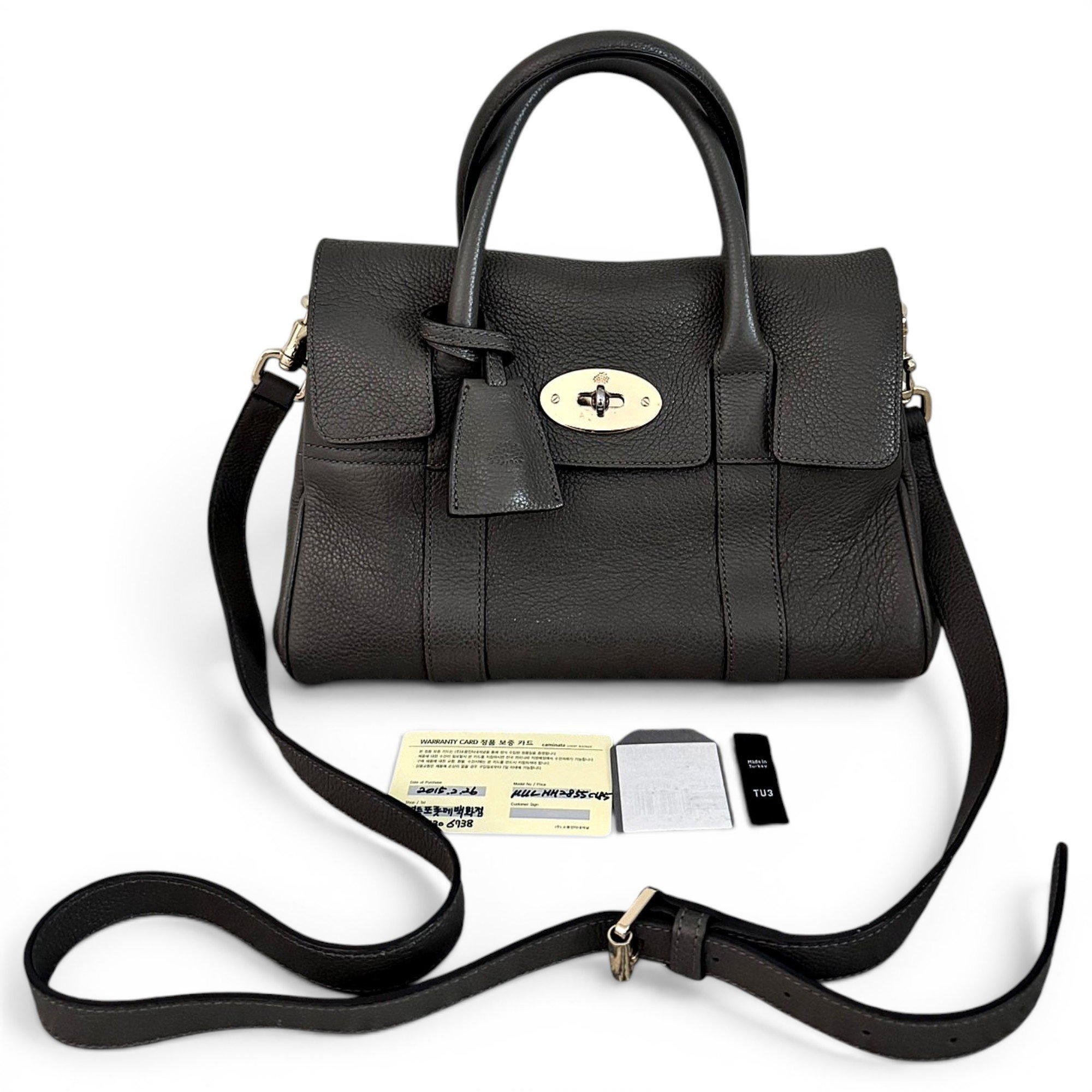 Bayswater Small leather handbag