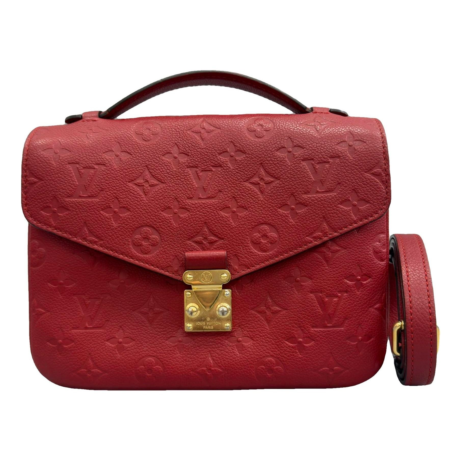 Metis leather handbag