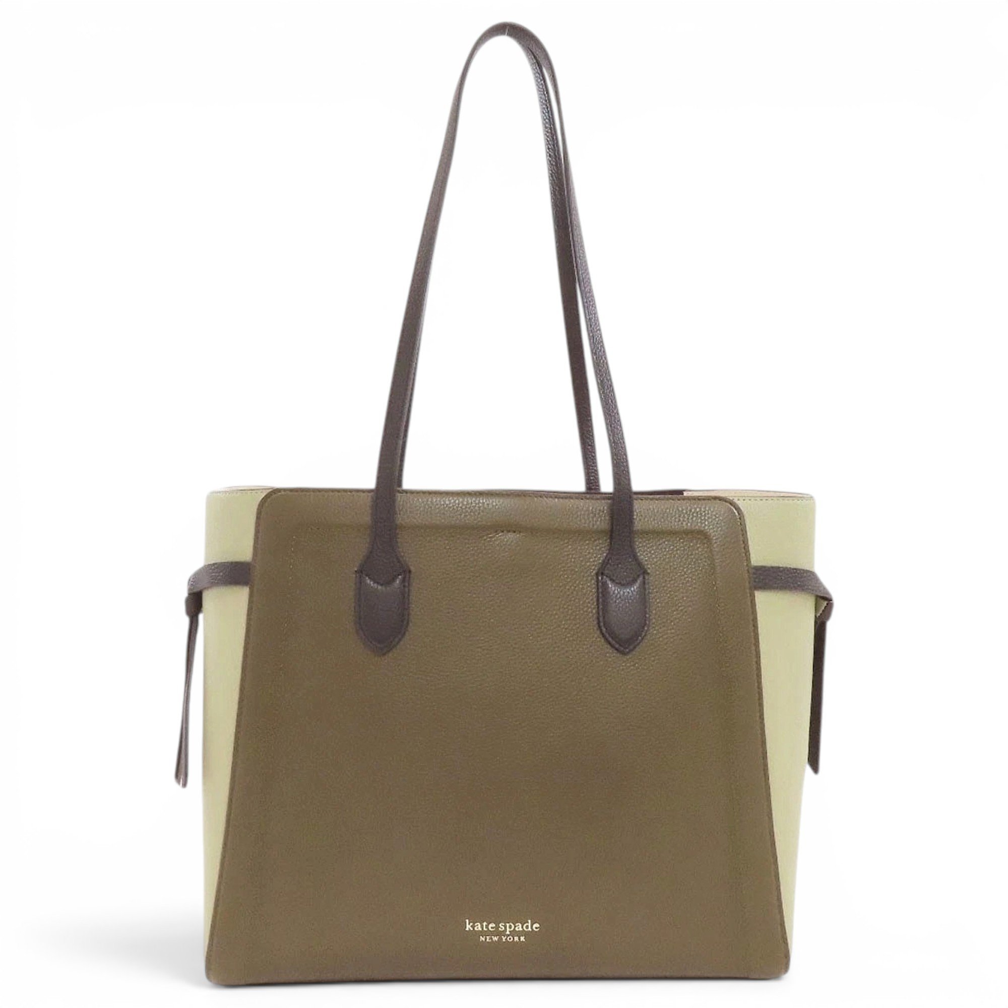 Leather tote