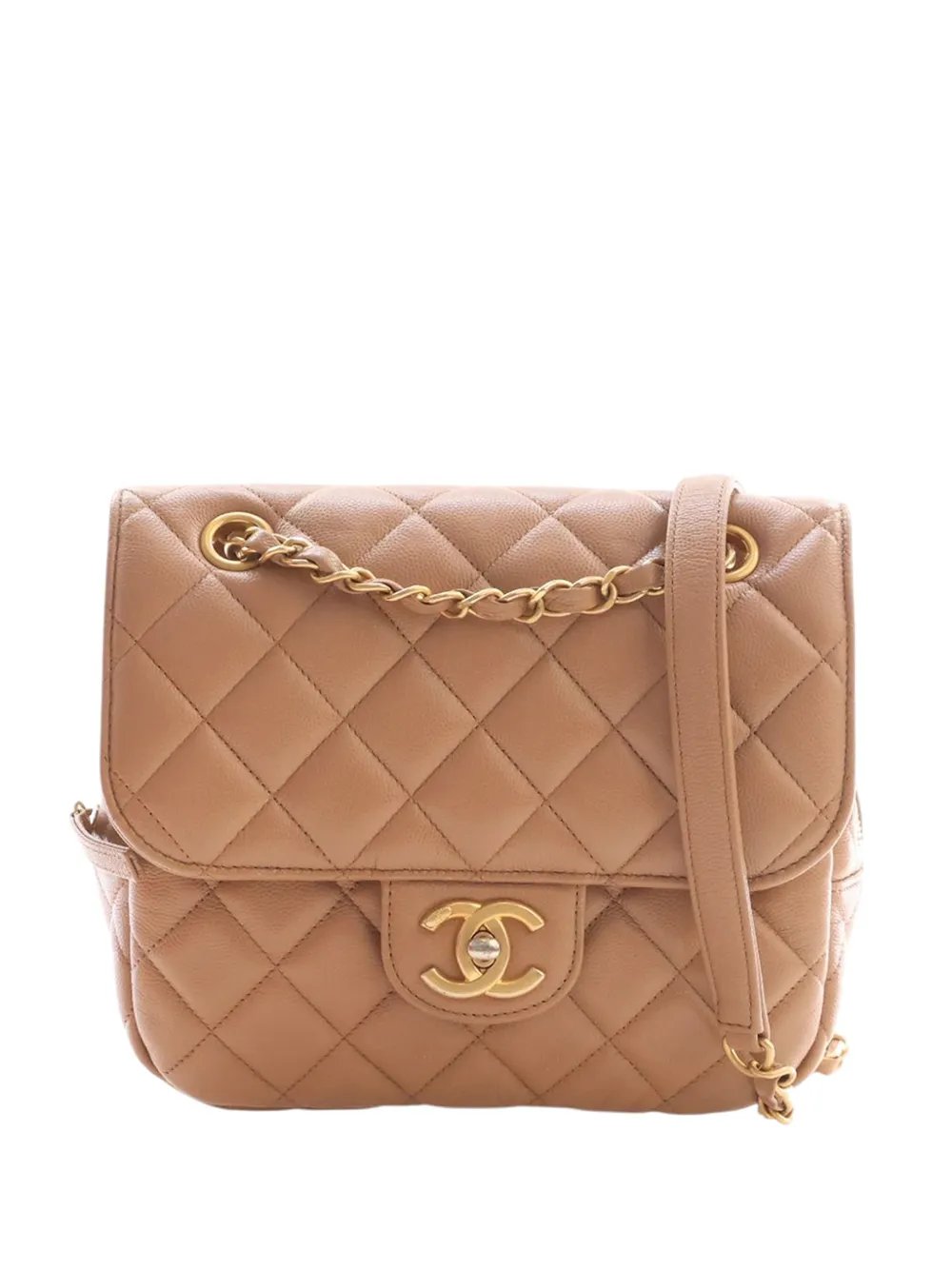 2021-2026 CC Quilted Caviar crossbody bag