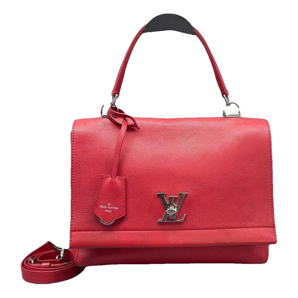 Lockme leather handbag
