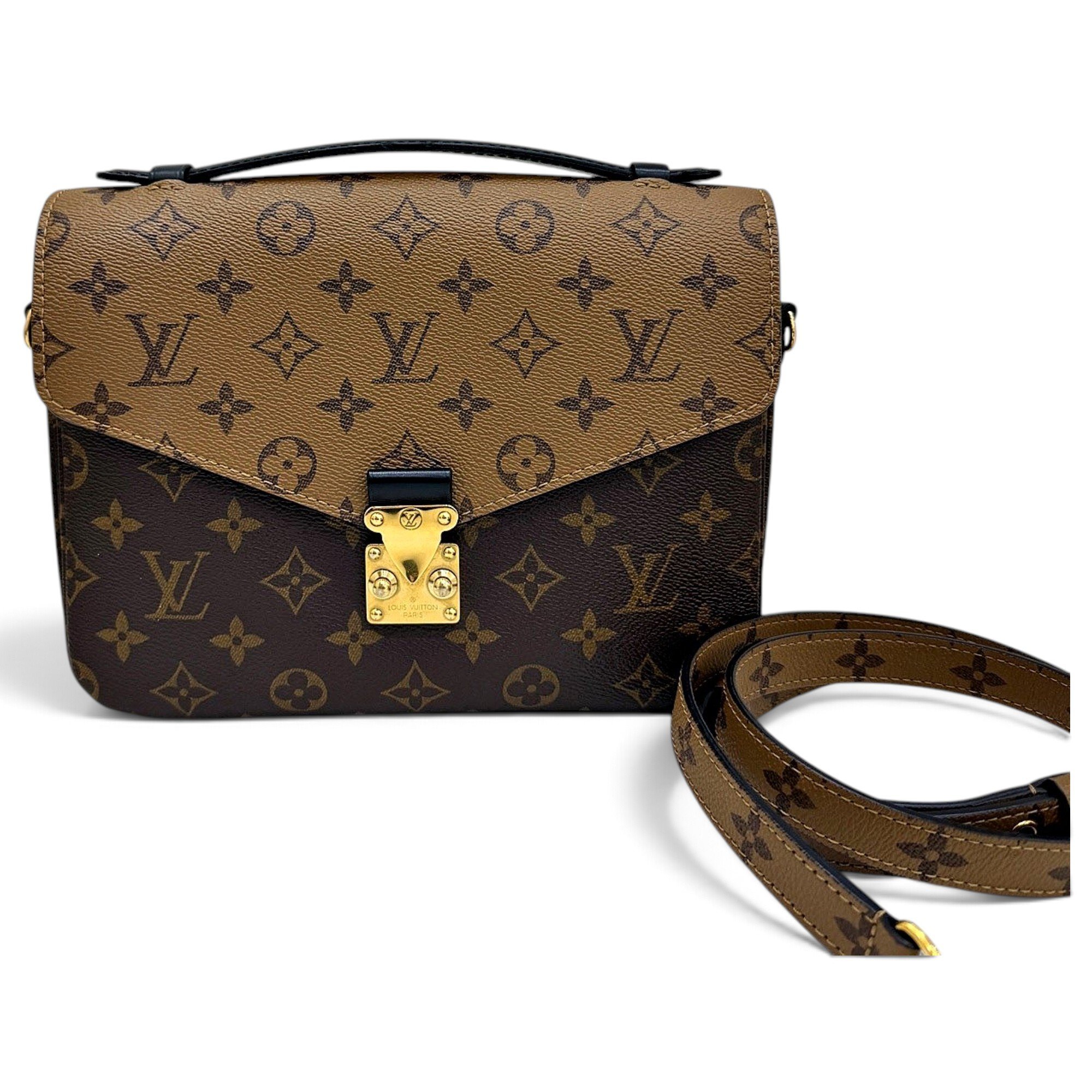 Metis leather handbag