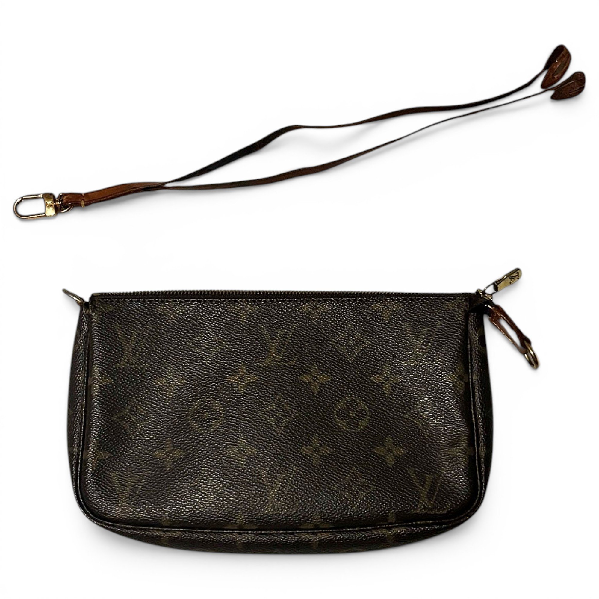 Pochette Accessoire leather handbag