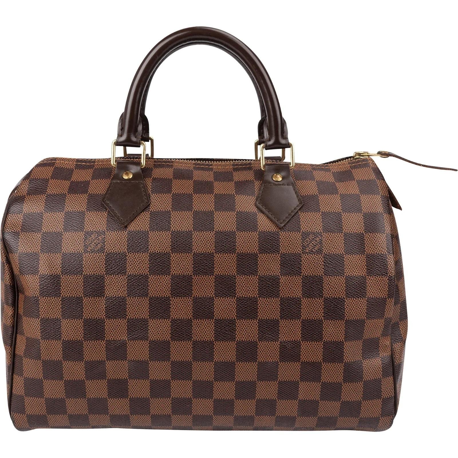 Speedy leather handbag