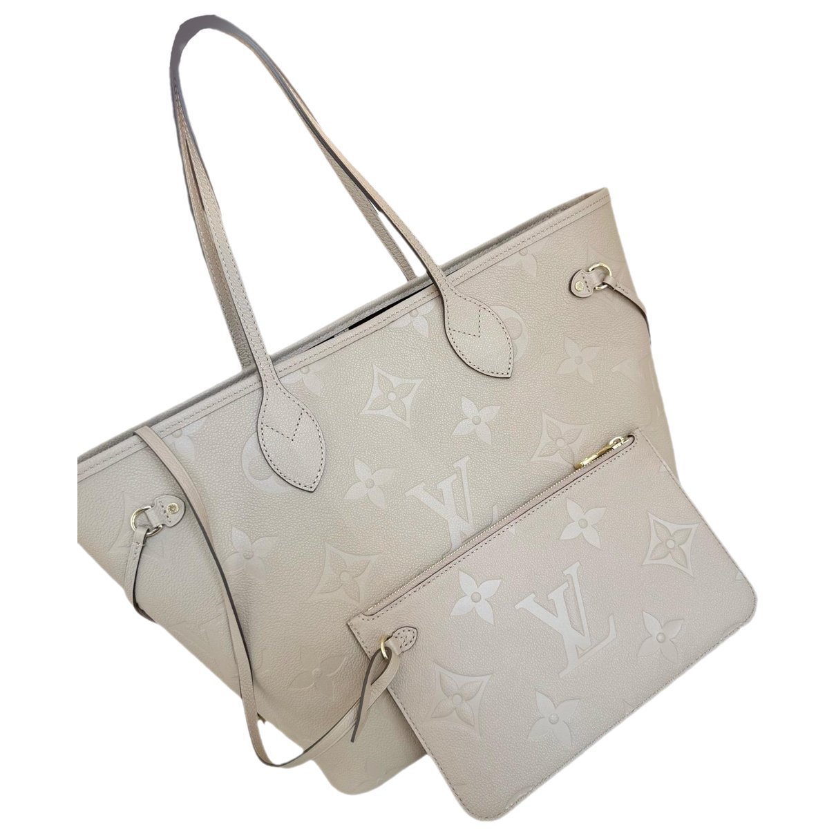 Neverfull leather handbag