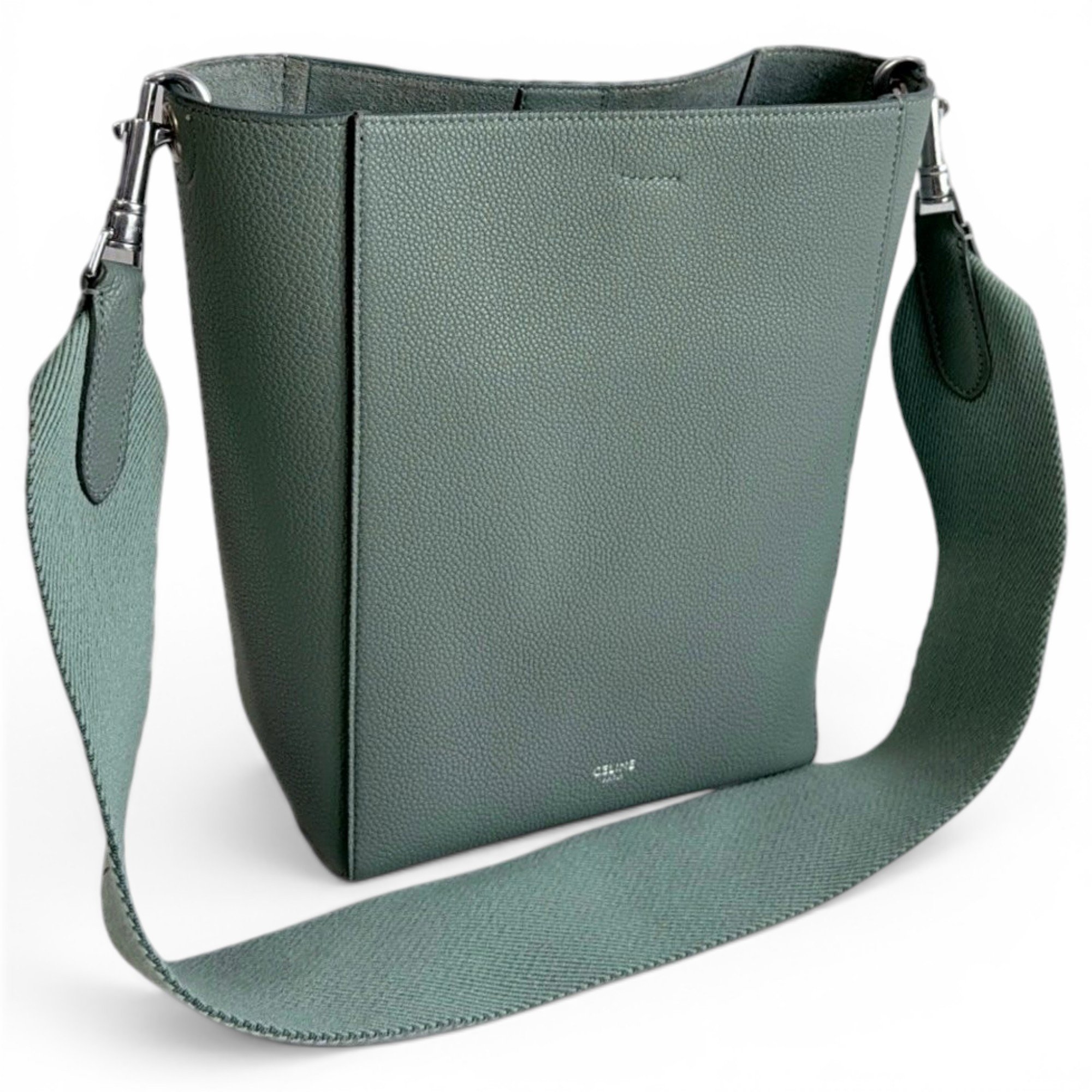 Seau Sangle leather handbag
