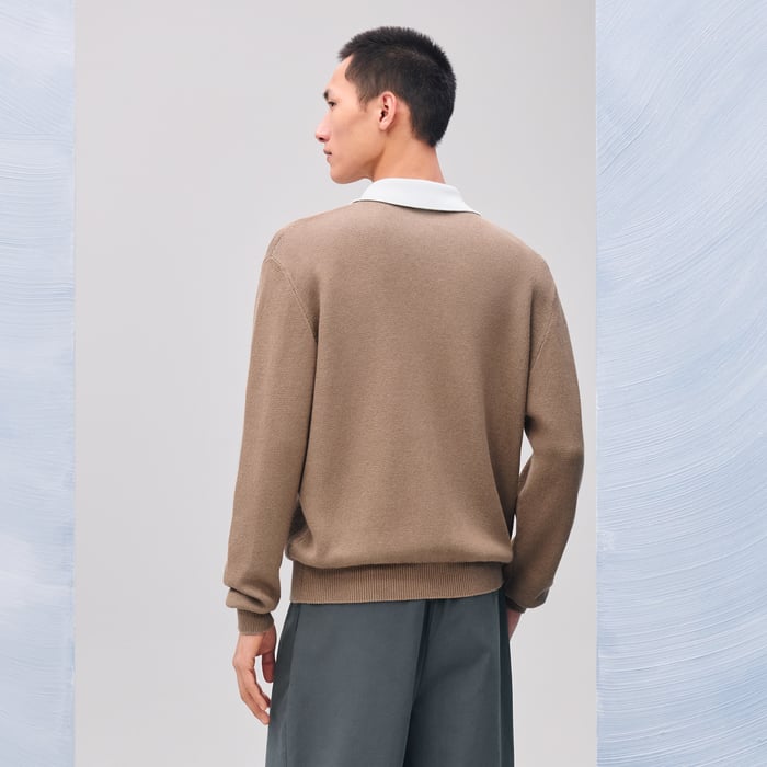 Grège "Lin Et l'Autre" Polo Shirt