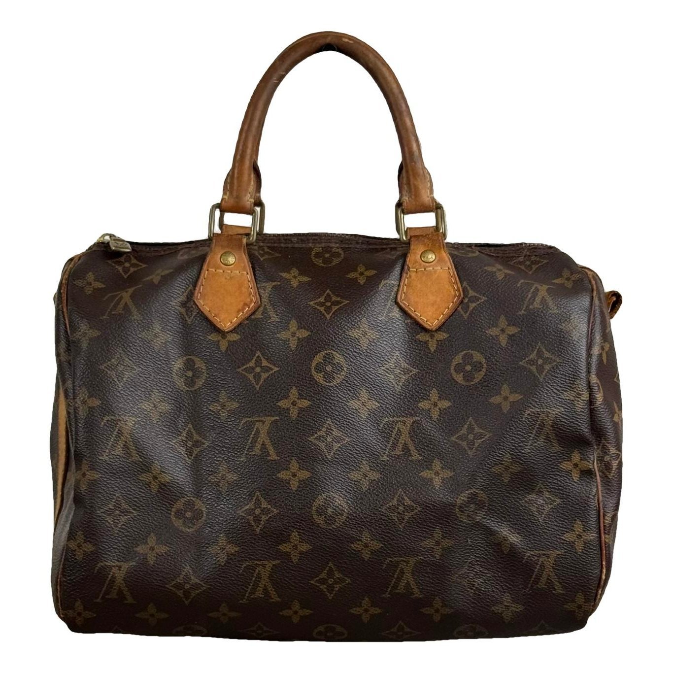 Speedy Bandoulière patent leather handbag