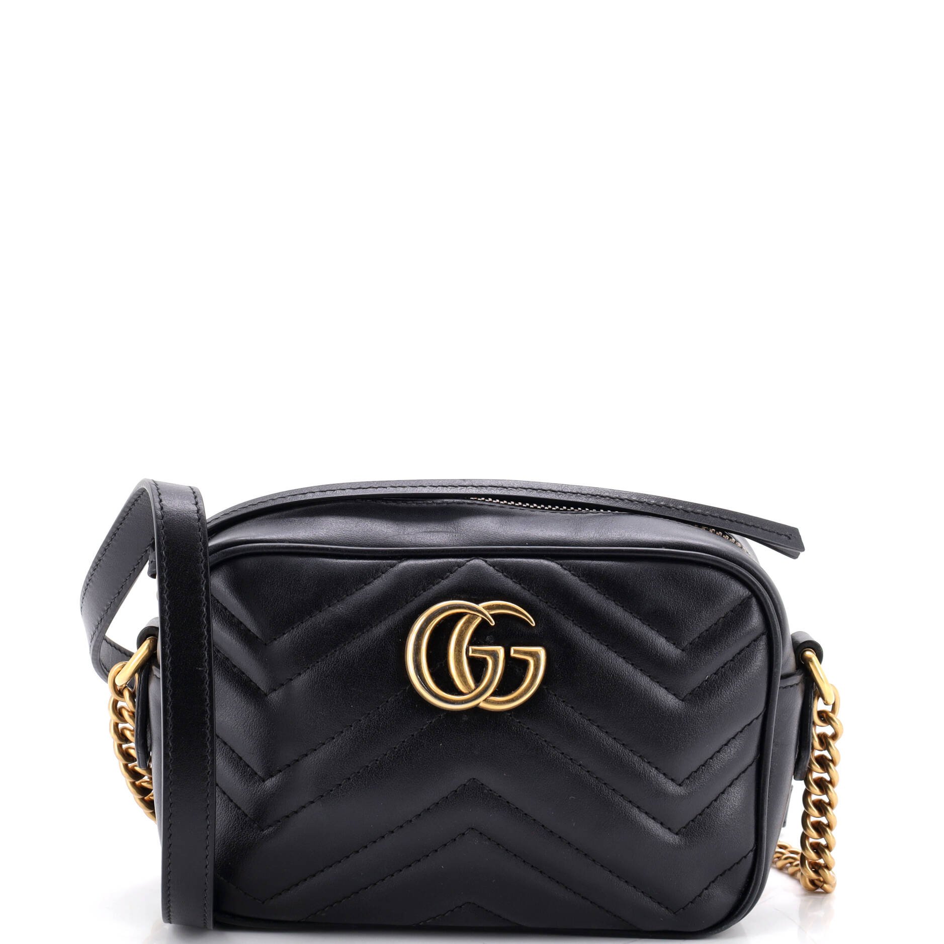 GG Marmont Shoulder Bag Matelasse Leather Mini