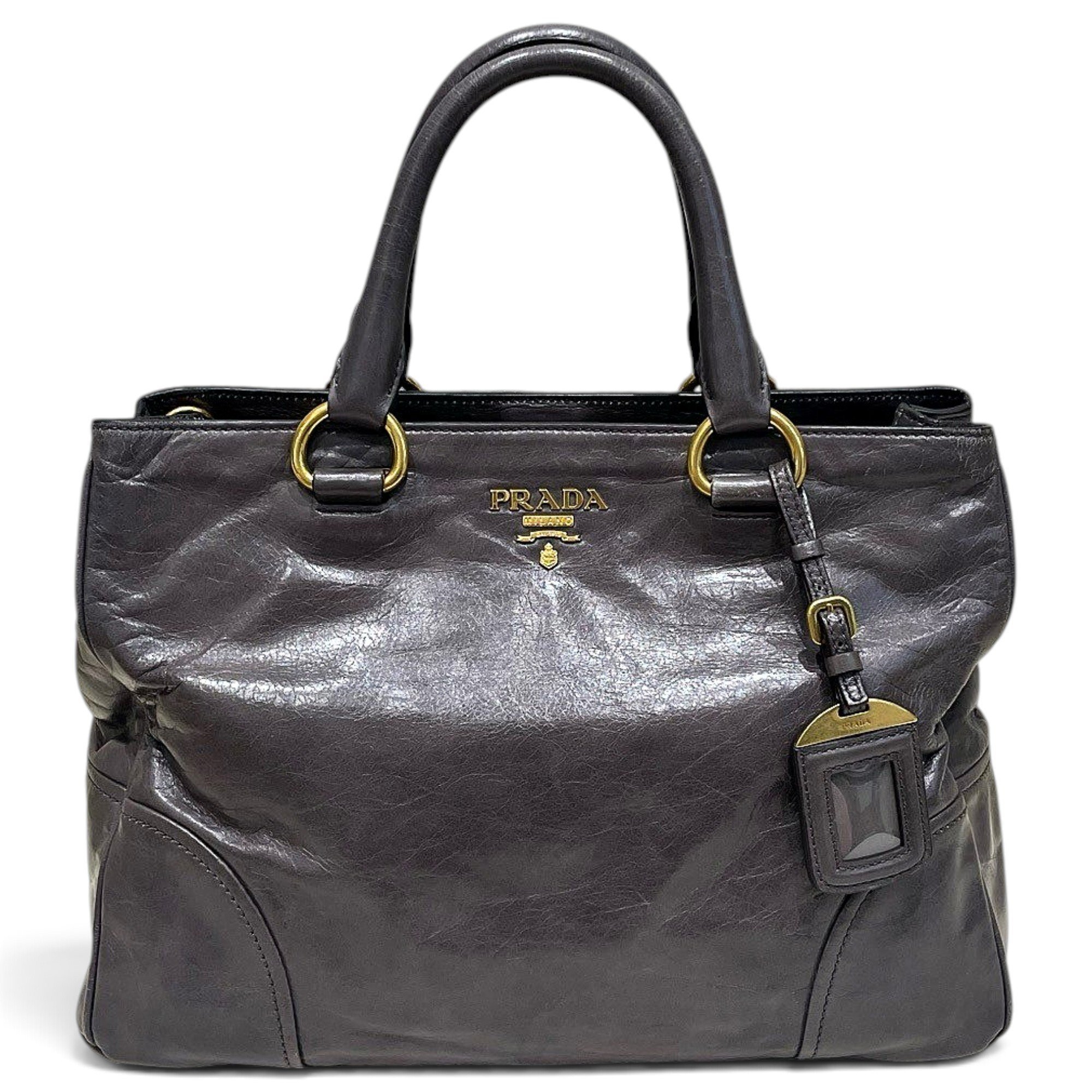Leather handbag
