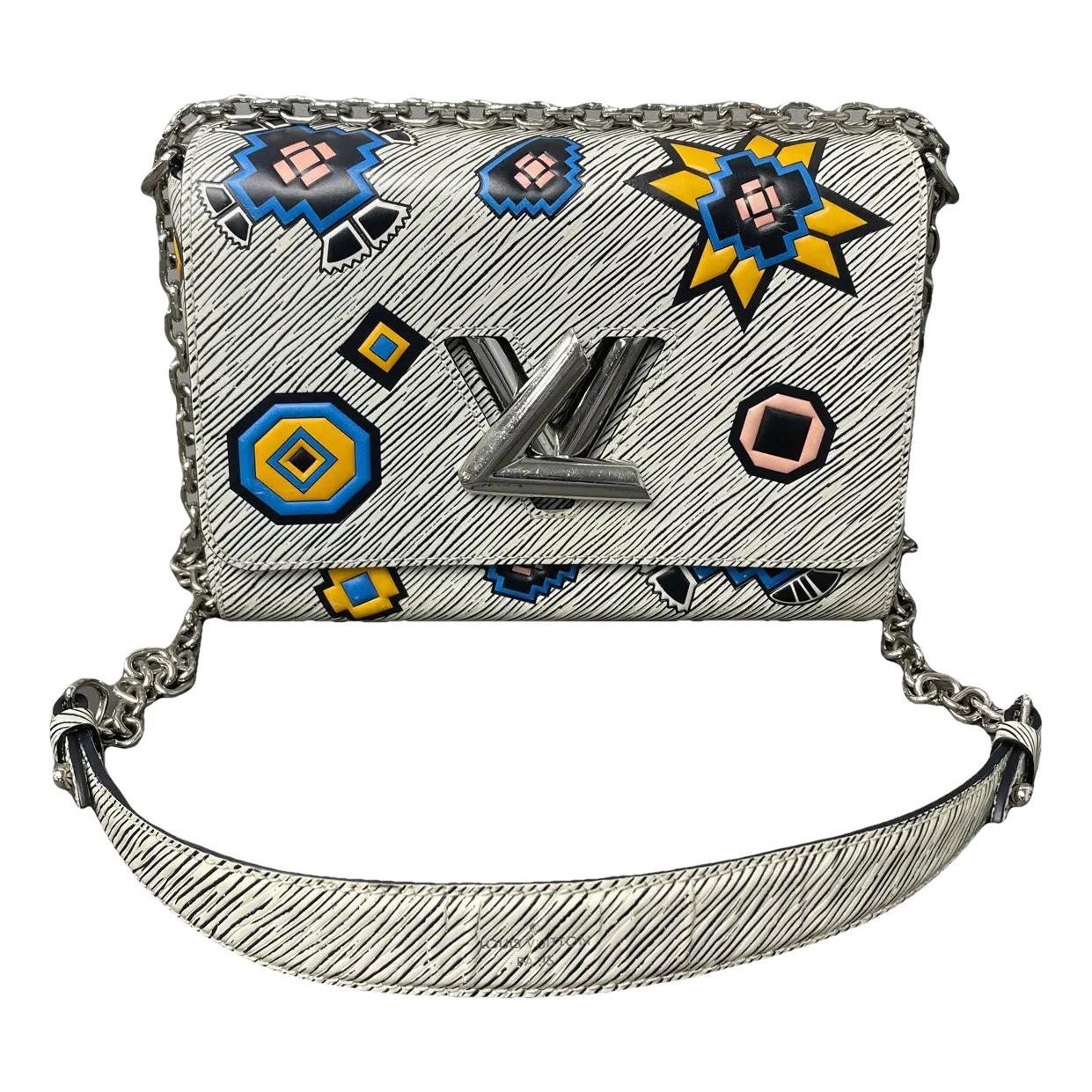 Twist leather crossbody bag