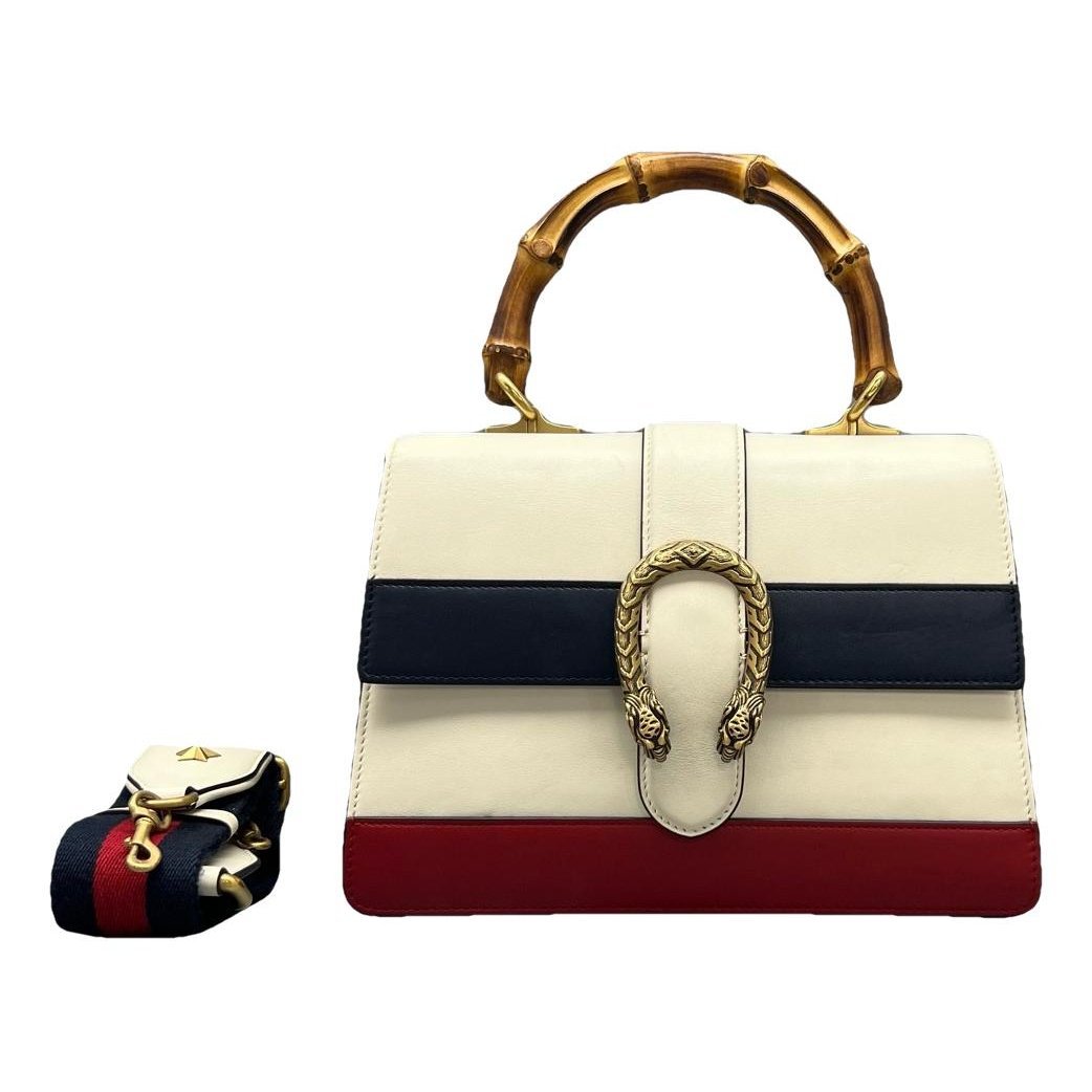 Dionysus Bamboo leather handbag